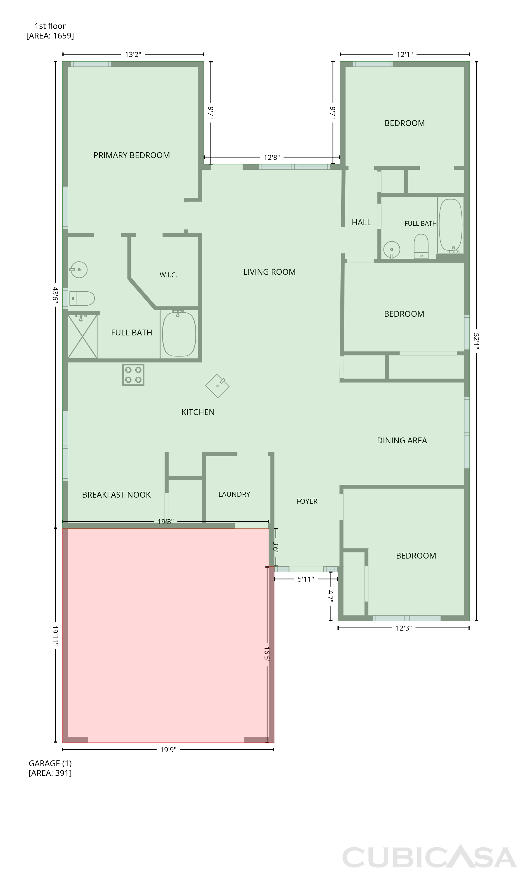 Main Floor of 1229 Longville Cir, Tavares, FL