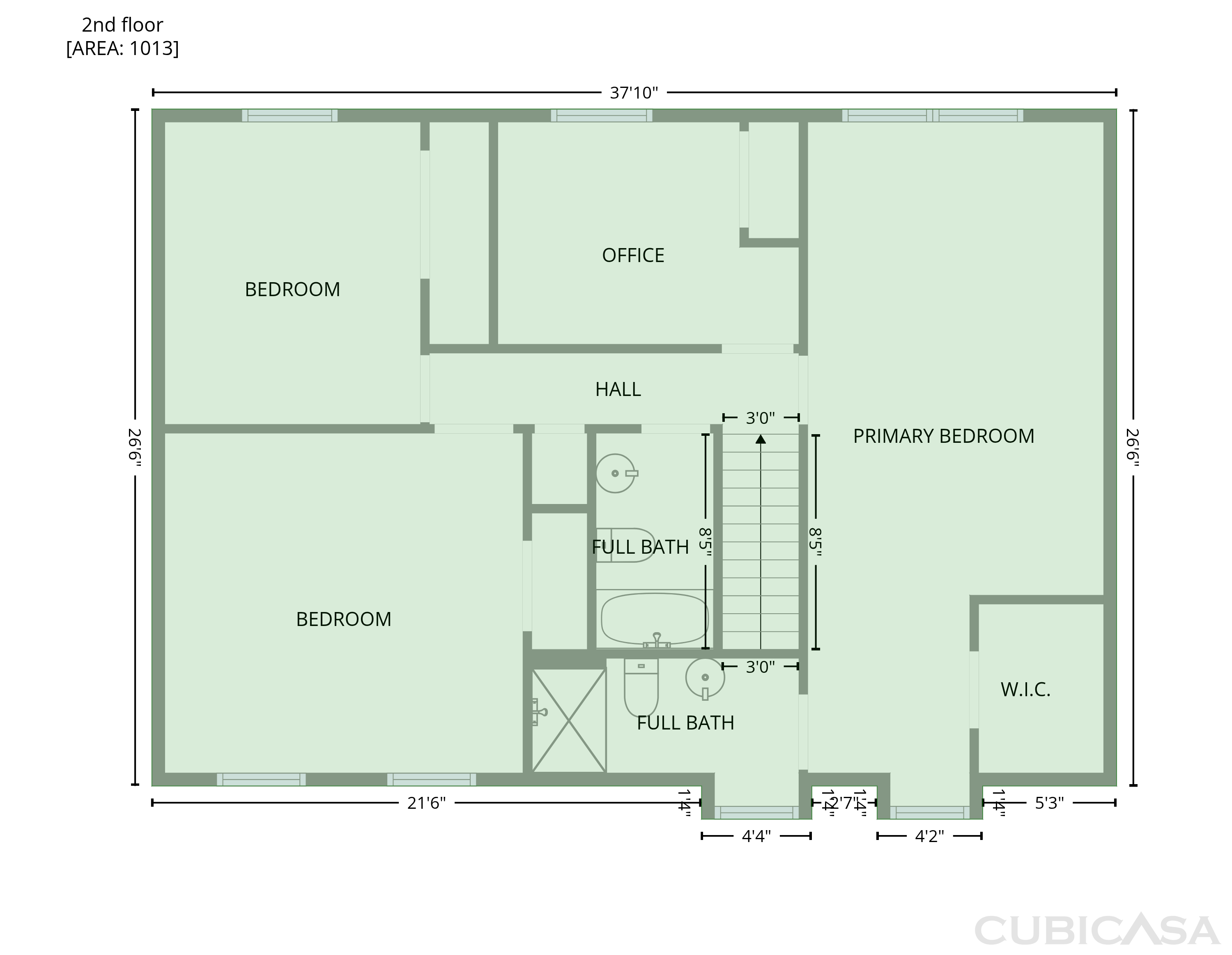 Third Floor of 3004 Lusitania Dr, Stafford, VA