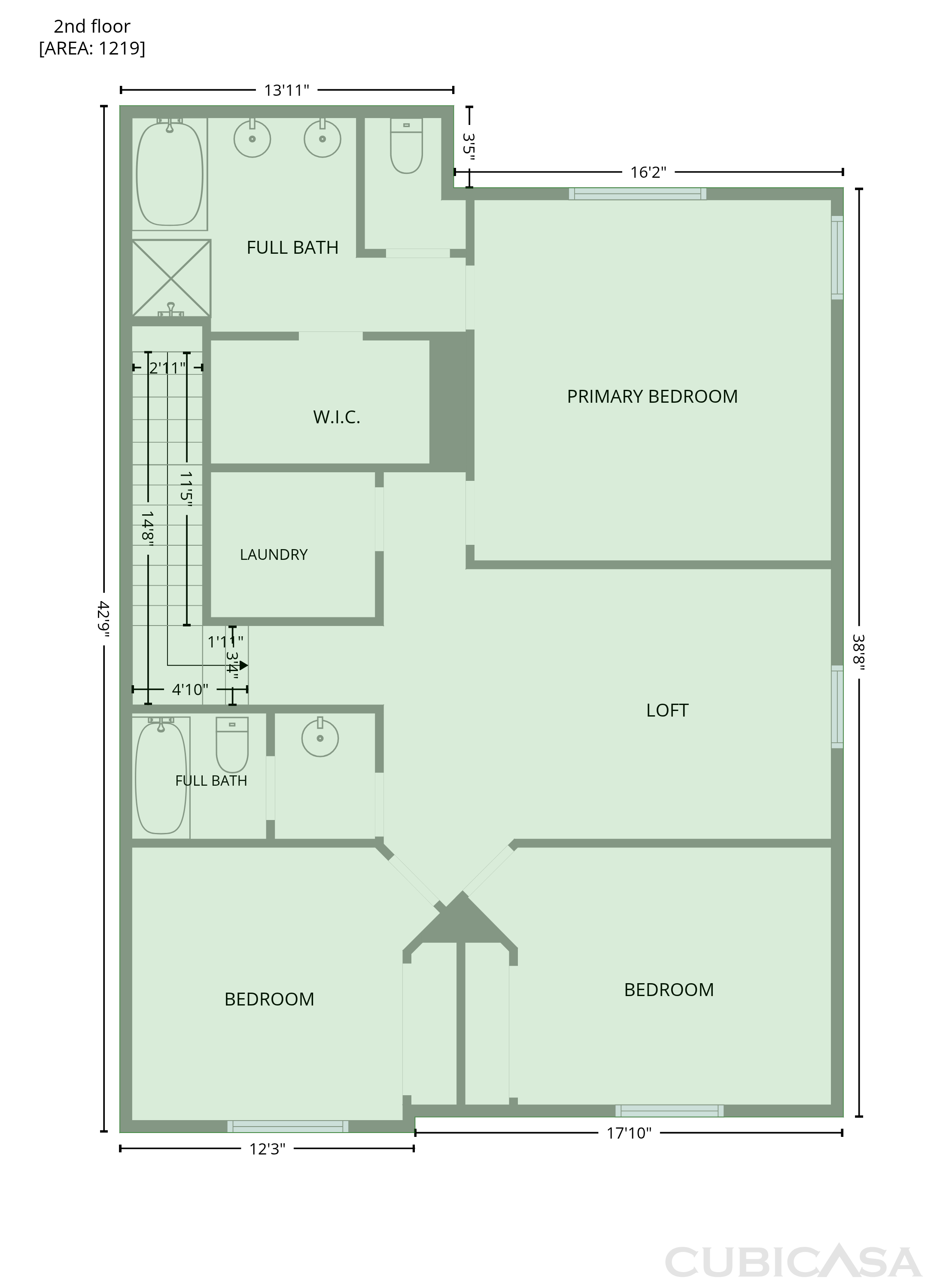 Second Floor of 8373 W Rochelle Ave, Las Vegas, NV