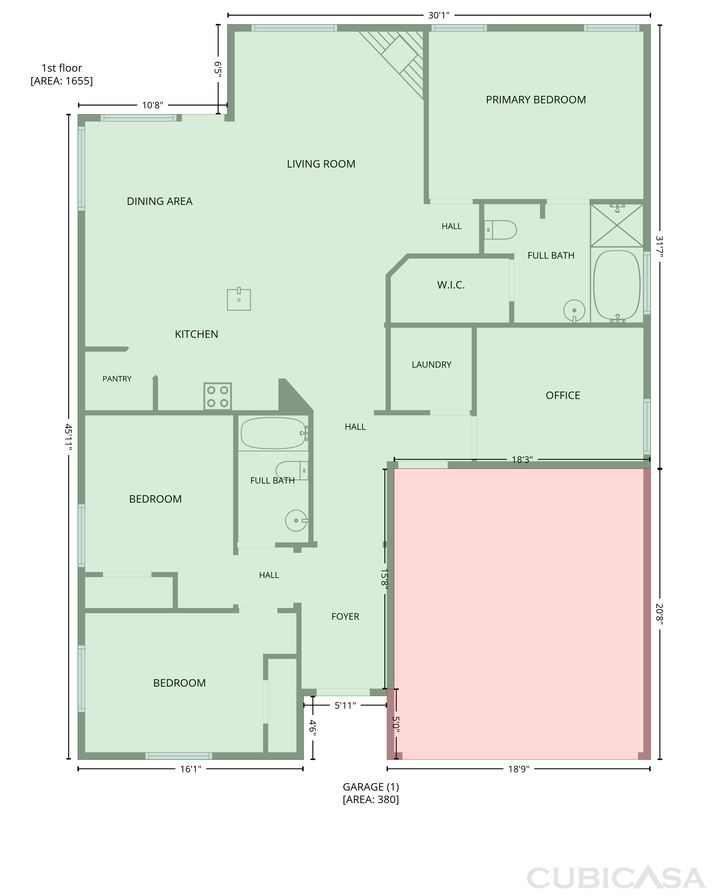 Main Floor of 1108 Edgewater Dr, Azle, TX