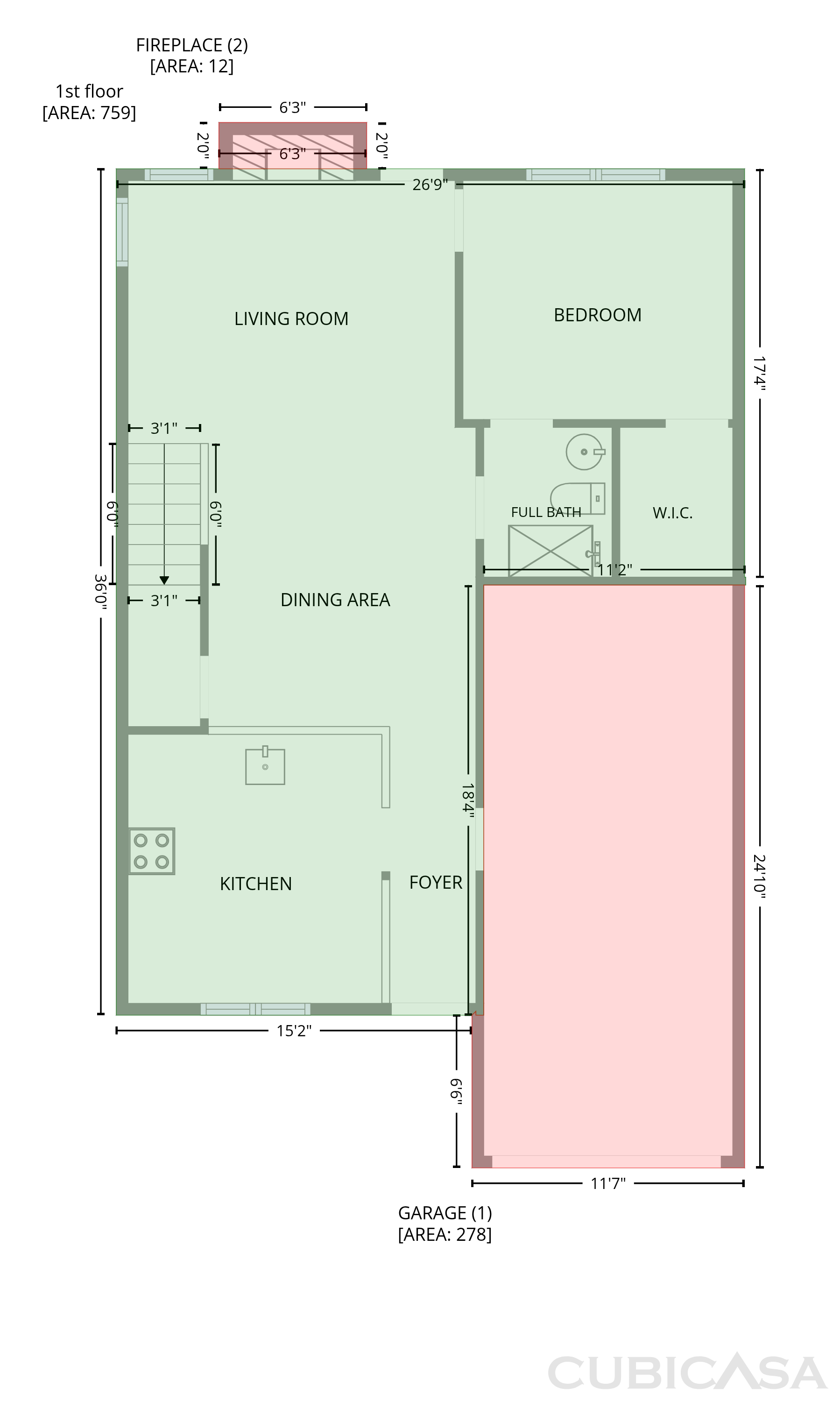 Main Floor of 152 Clydesdale Ct, Matthews, NC