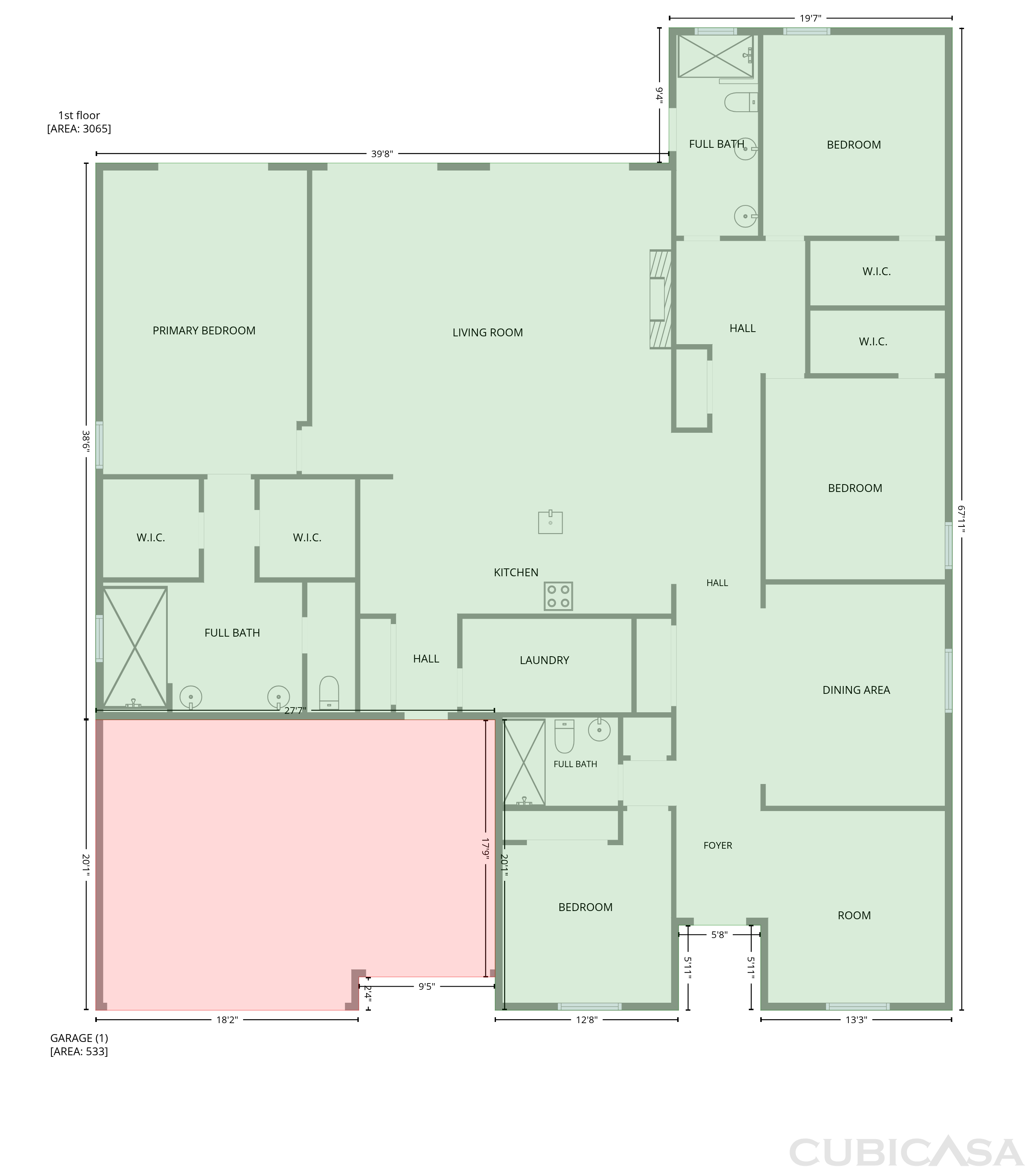 Main Floor of 11238 Shivering Owl Ave, Weeki Wachee, FL