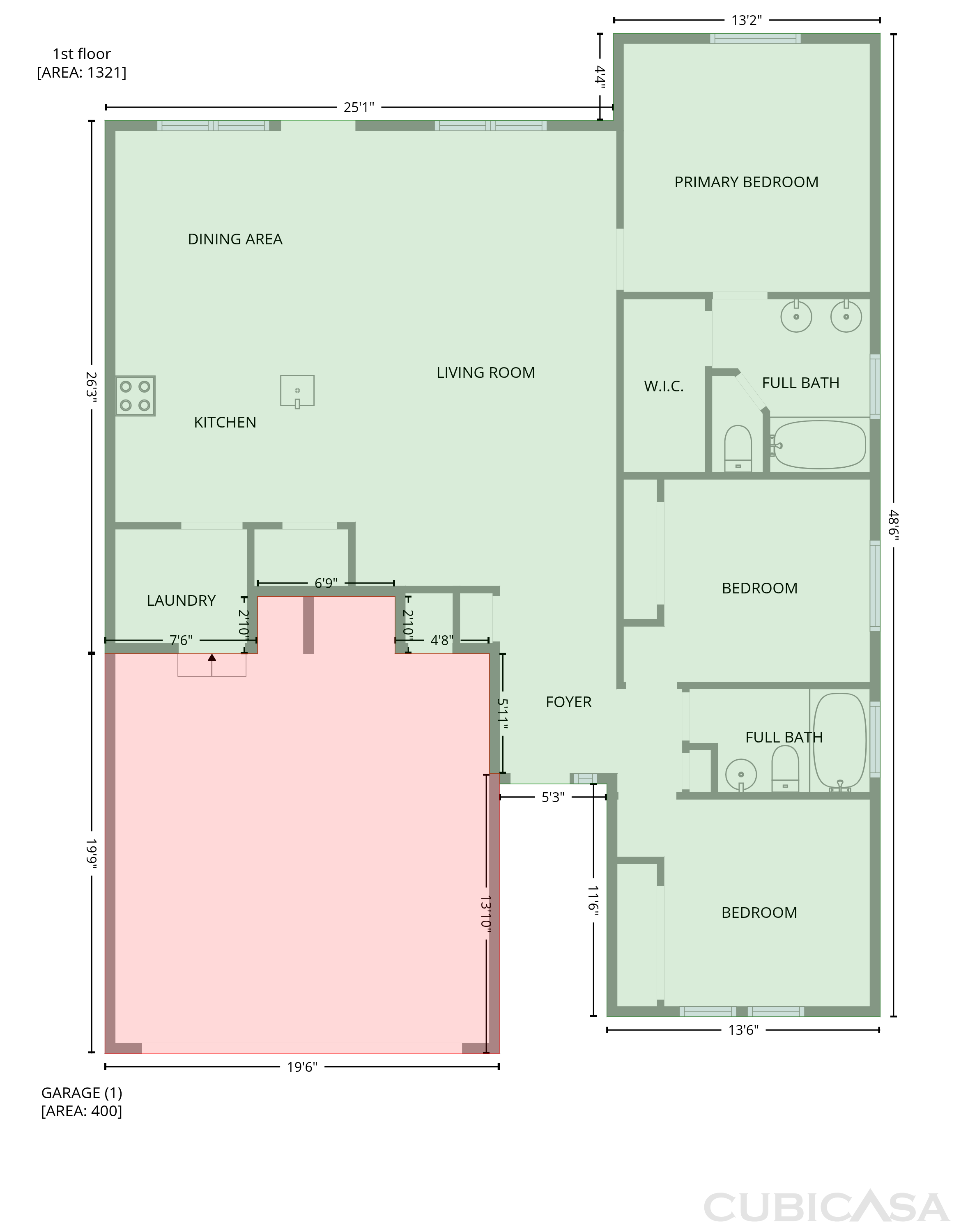 Main Floor of 1023 Roanoke Dr, Temple, TX