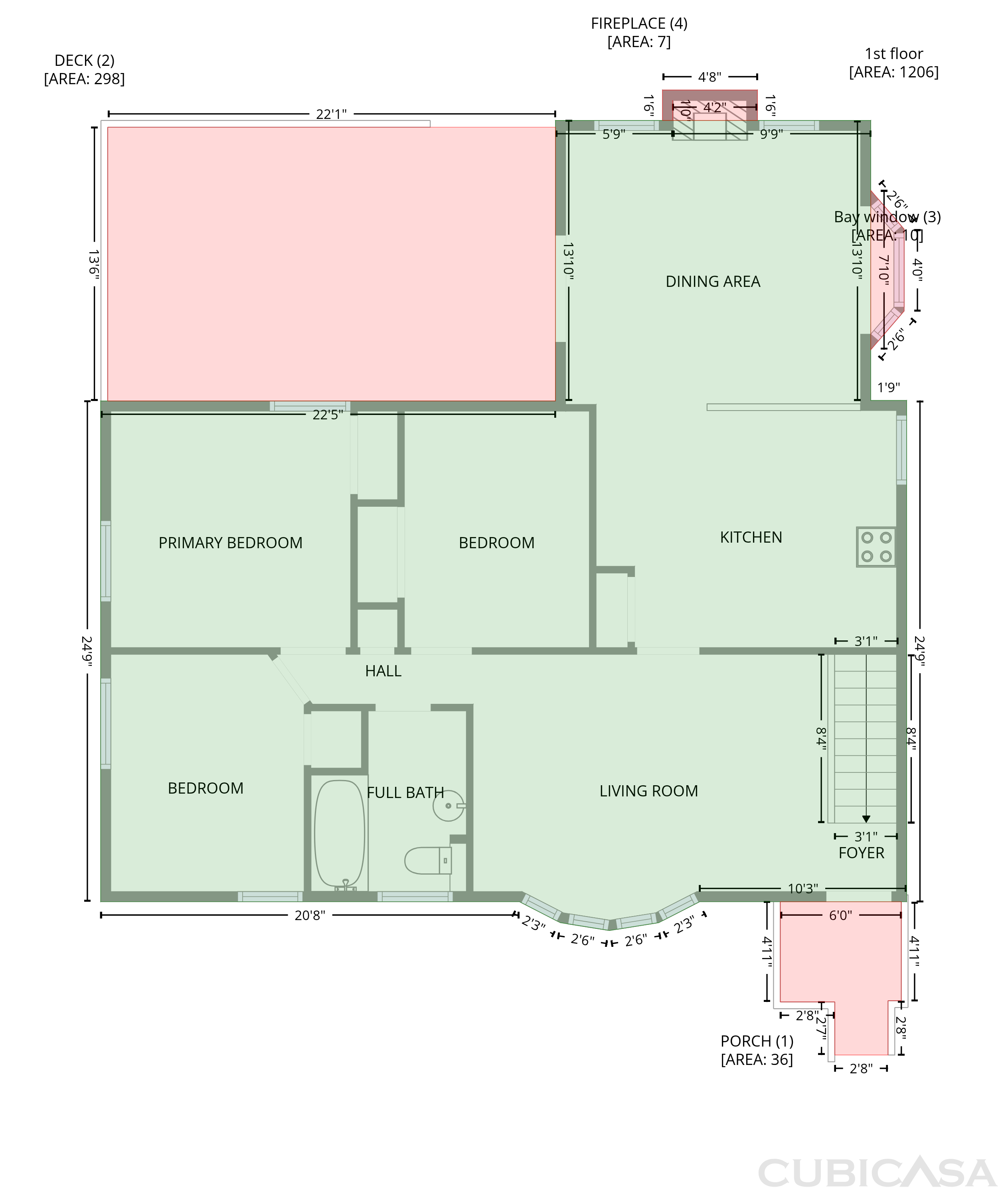 Second Floor of 6280 6th St NE, Fridley, MN