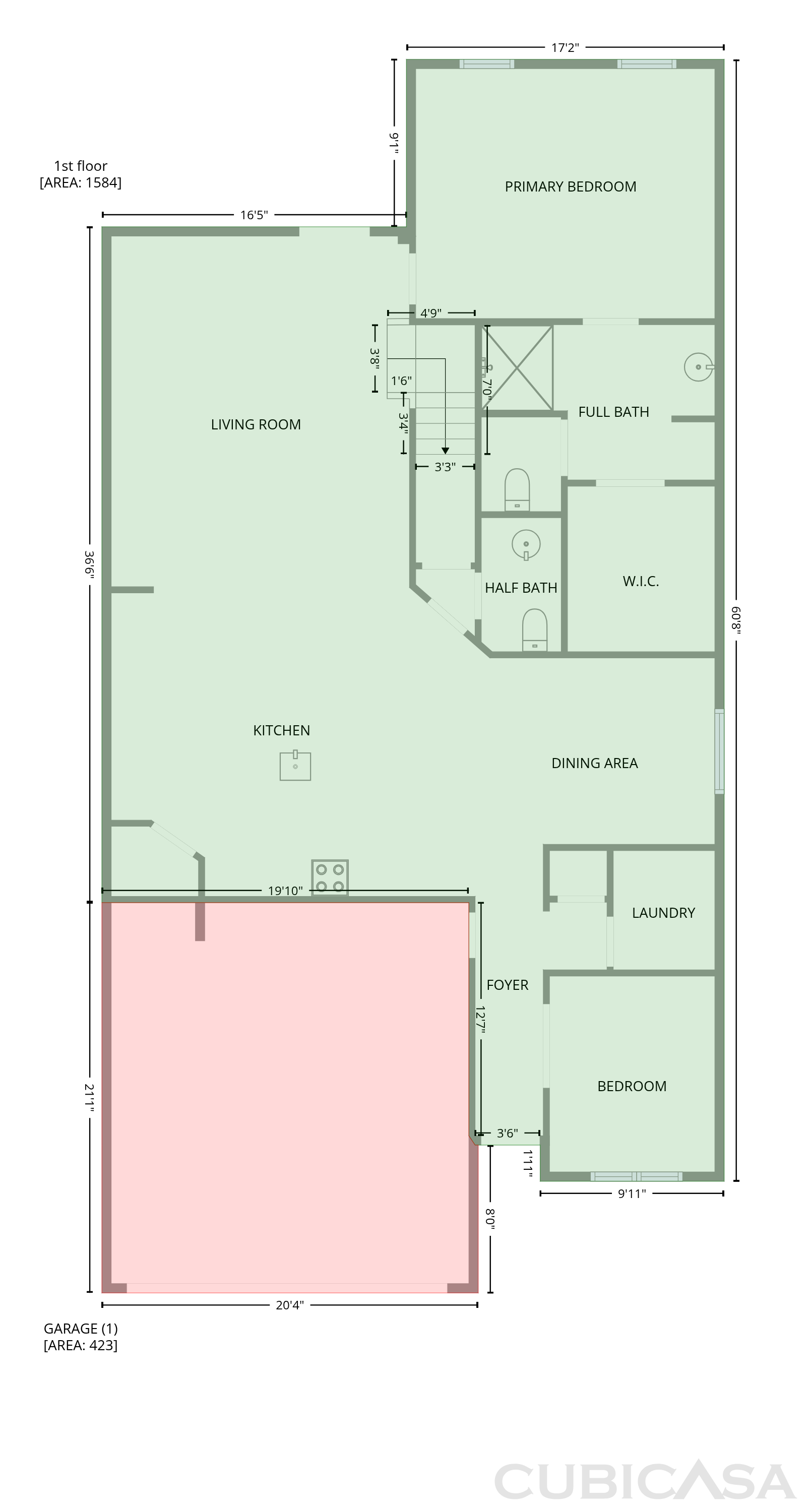 Main Floor of 41978 W Ramona St, Maricopa, AZ