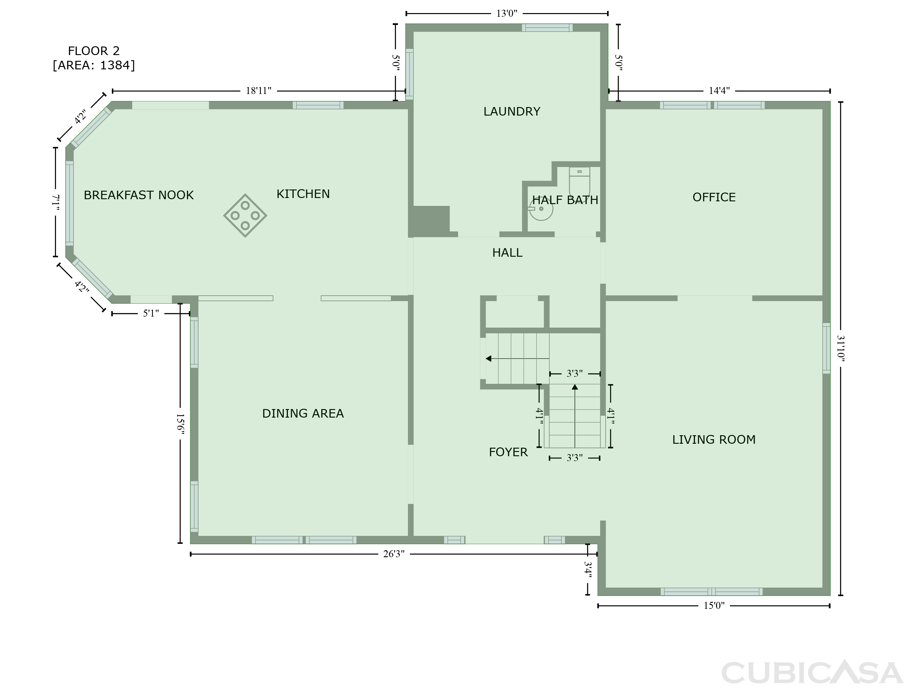 Second Floor of 1600 Charnita Ct, Vienna, VA
