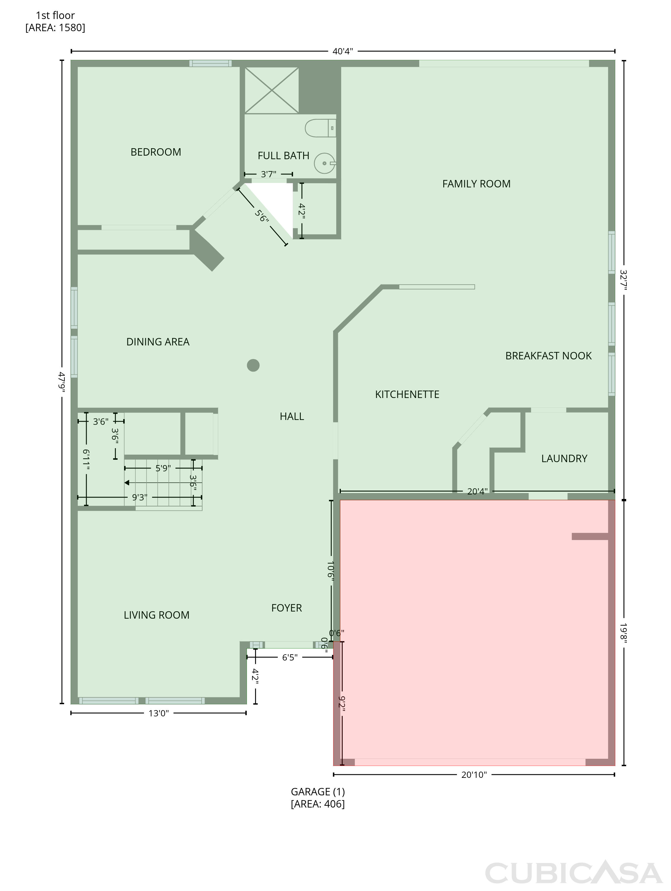 Main Floor of 3367 Turkey Creek Dr, Green Cove Springs, FL