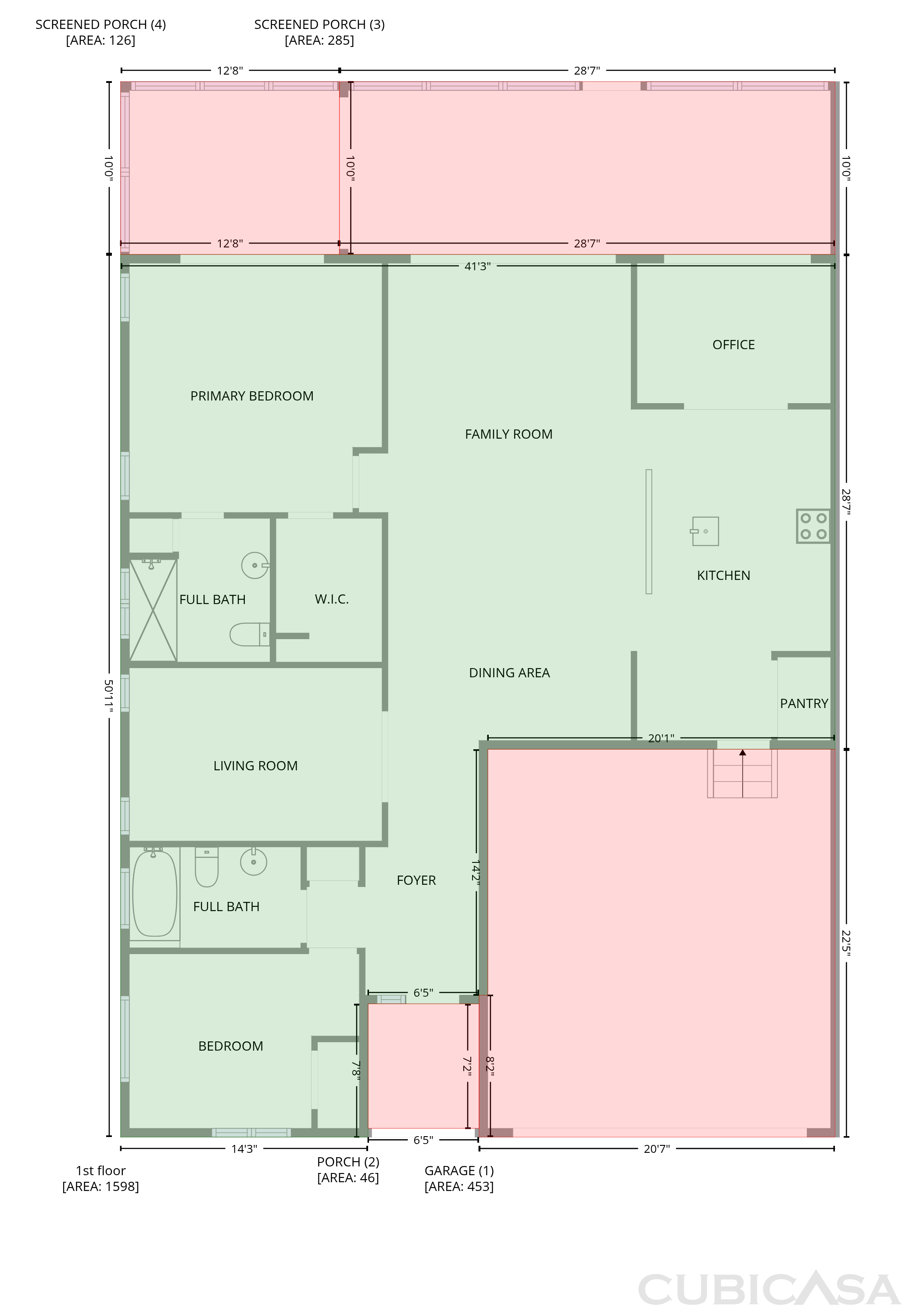 Main Floor of 4816 61st Avenue Ter W, Bradenton, FL