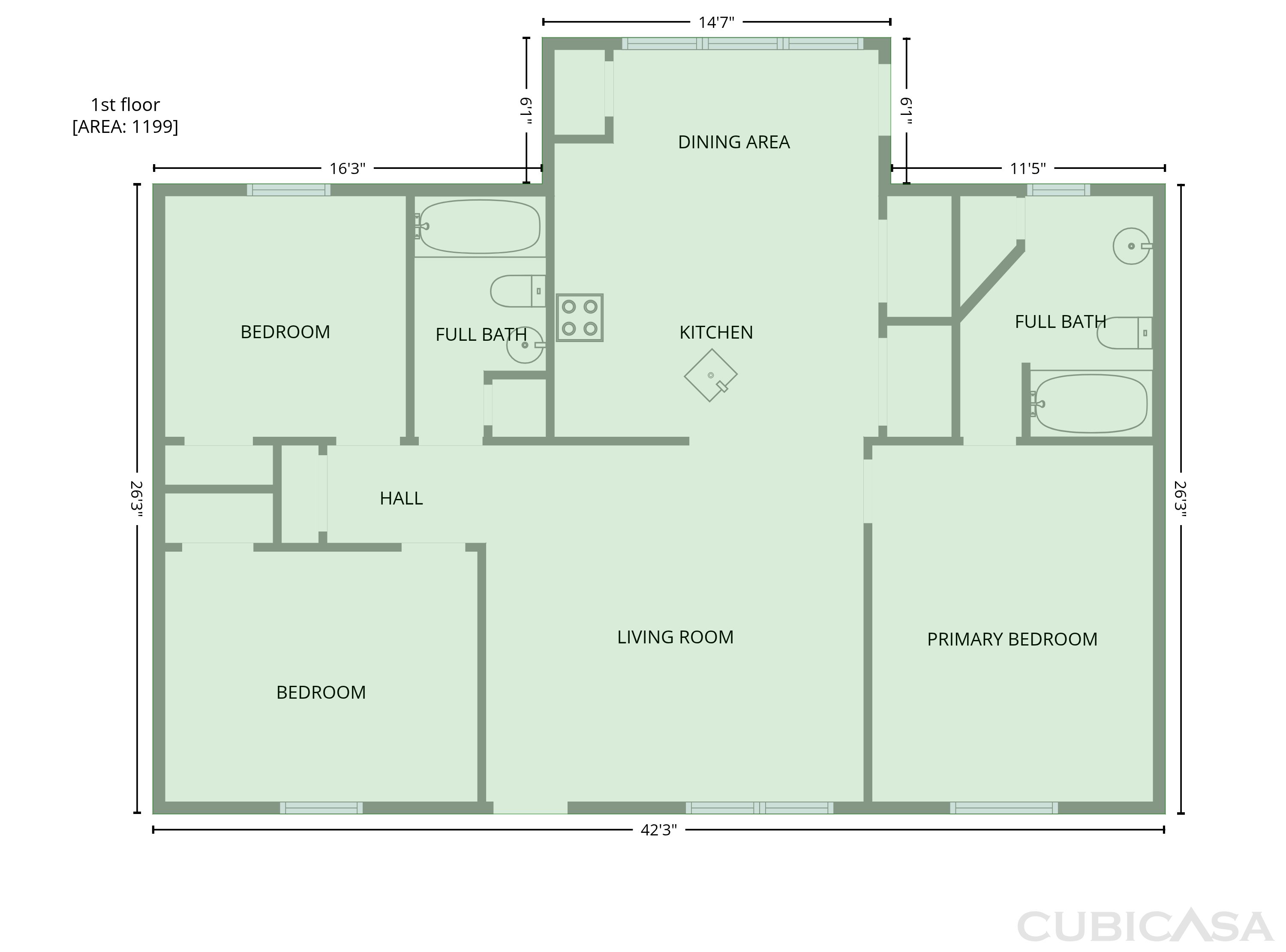Main Floor of 4808 Pennant Pl, Charlotte, NC