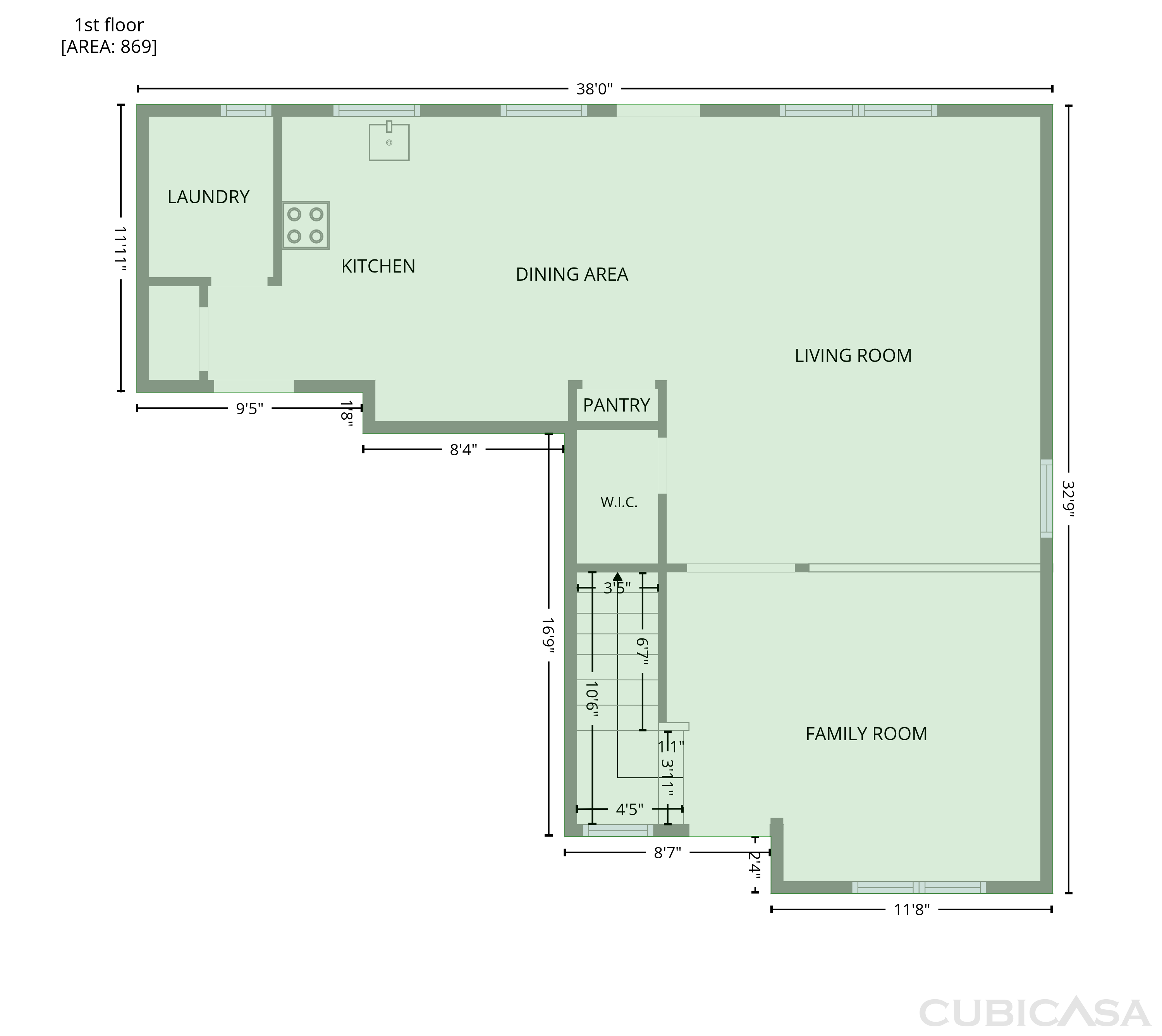 Main Floor of 101 Gillespie Ln, Elgin, TX