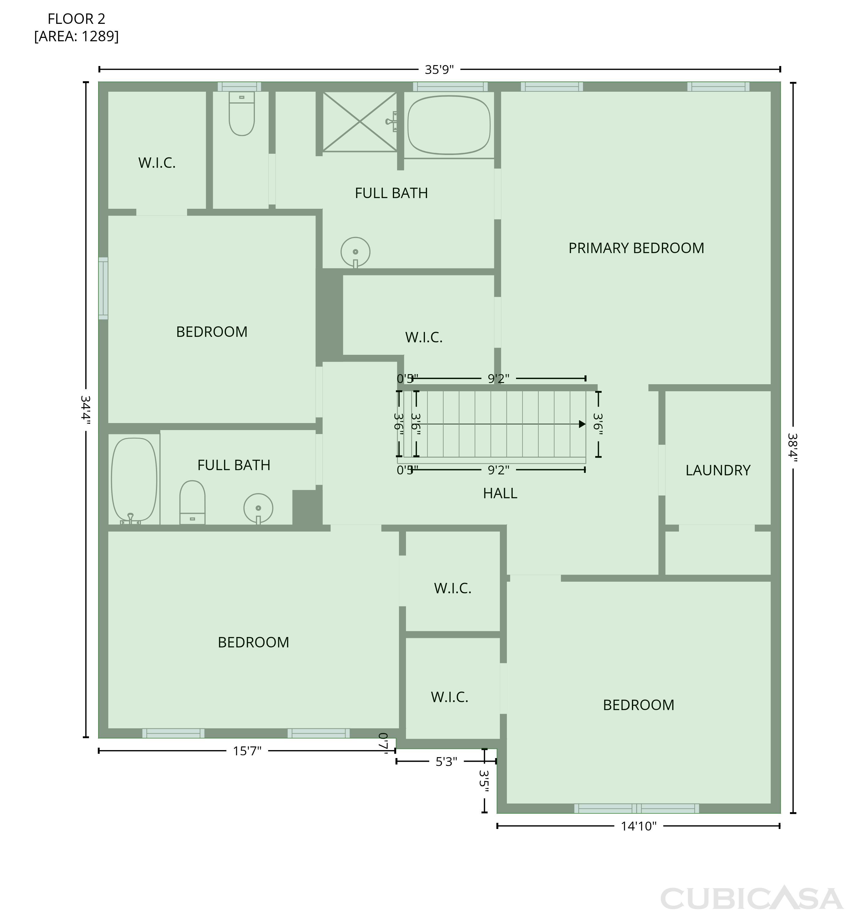 Second Floor of 101 Lexington Place Dr, Griffin, GA