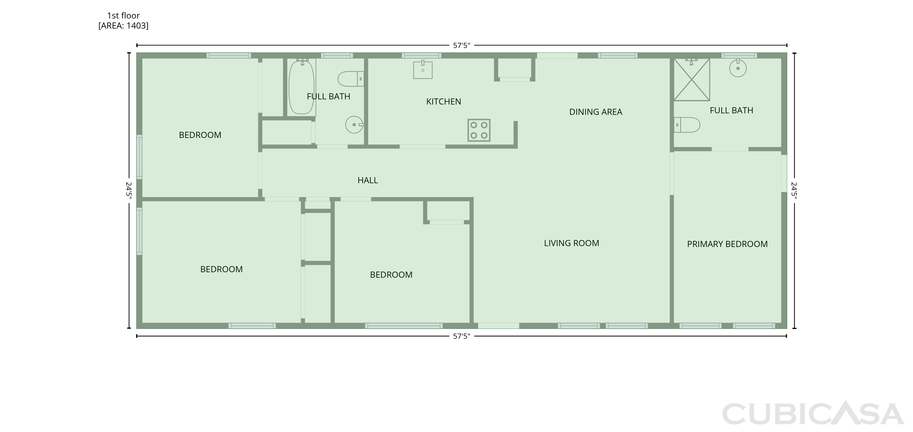 Main Floor of 449 Virginia Ave, Statesville, NC