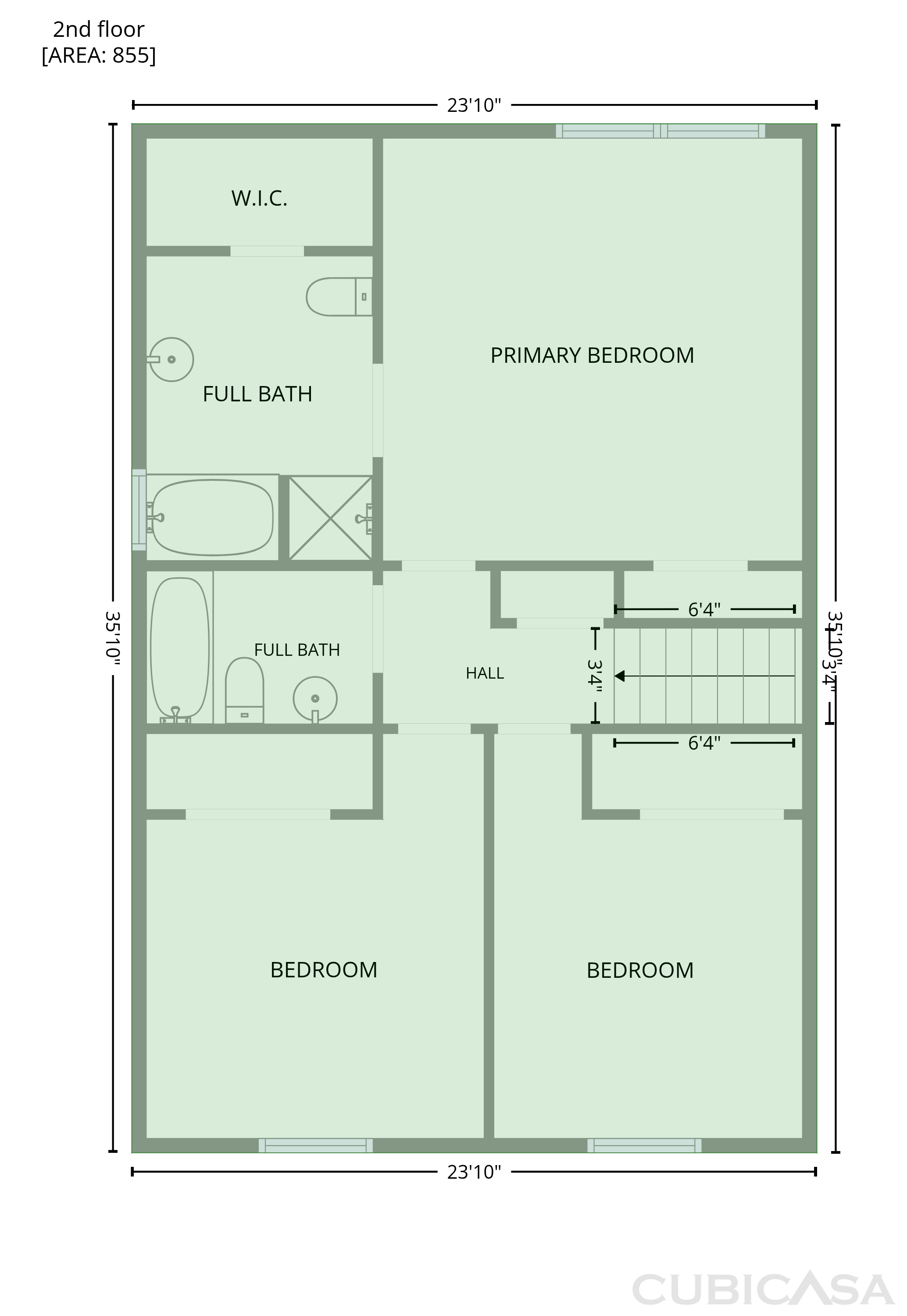 Second Floor of 4720 Buffalo St, Fairburn, GA
