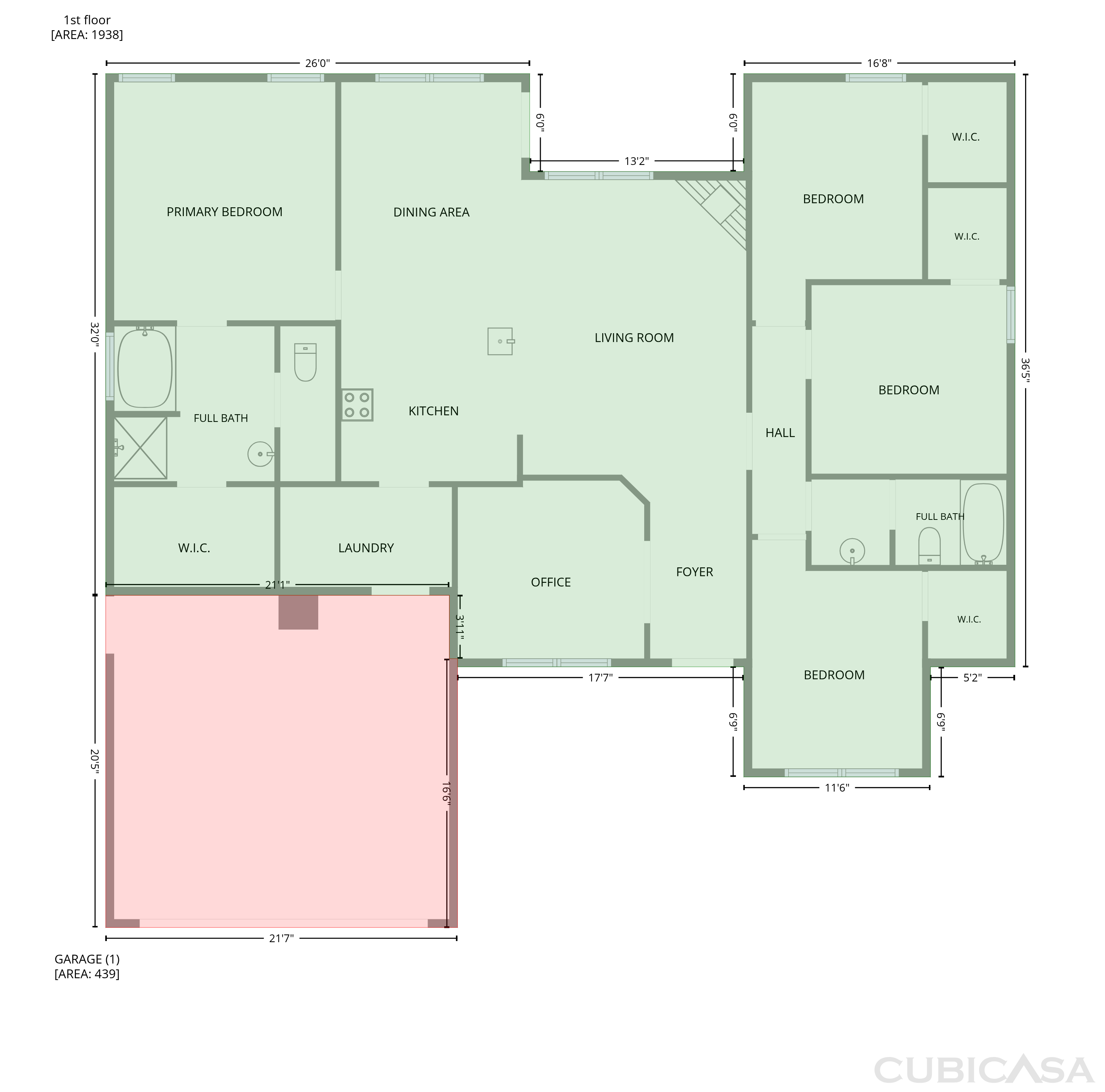 Main Floor of 3524 Nc 27 E, Coats, NC
