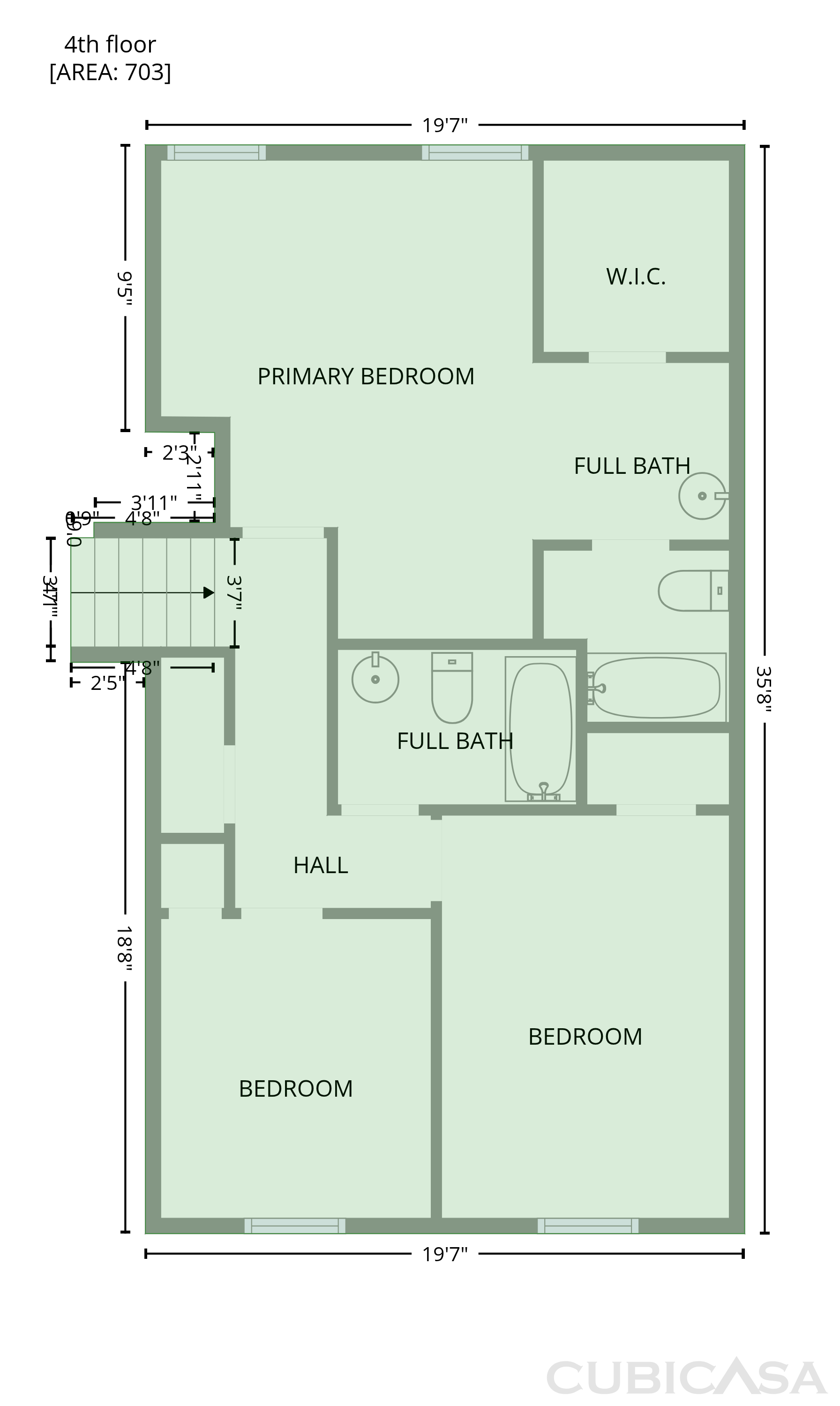 Floor 4 of 14110 Lora St, Smithville, MO