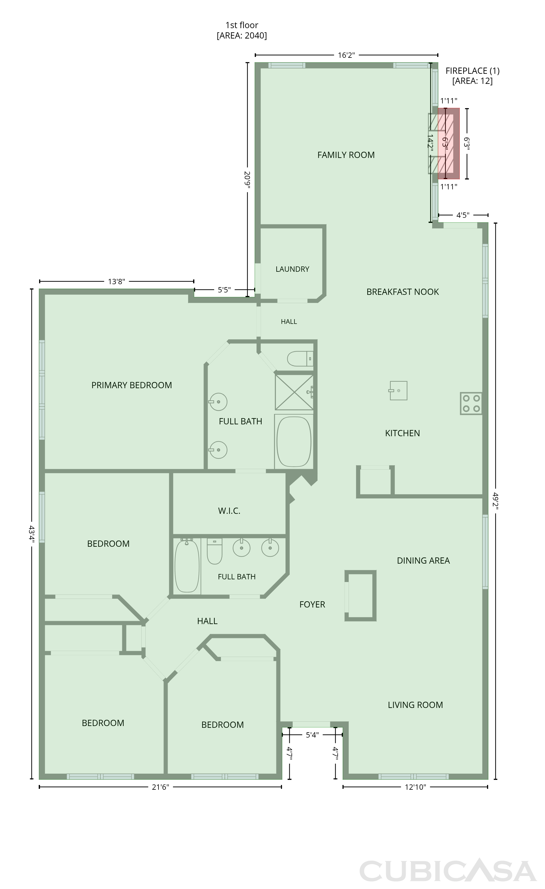 Main Floor of 7008 Chateau Dr, Frisco, TX