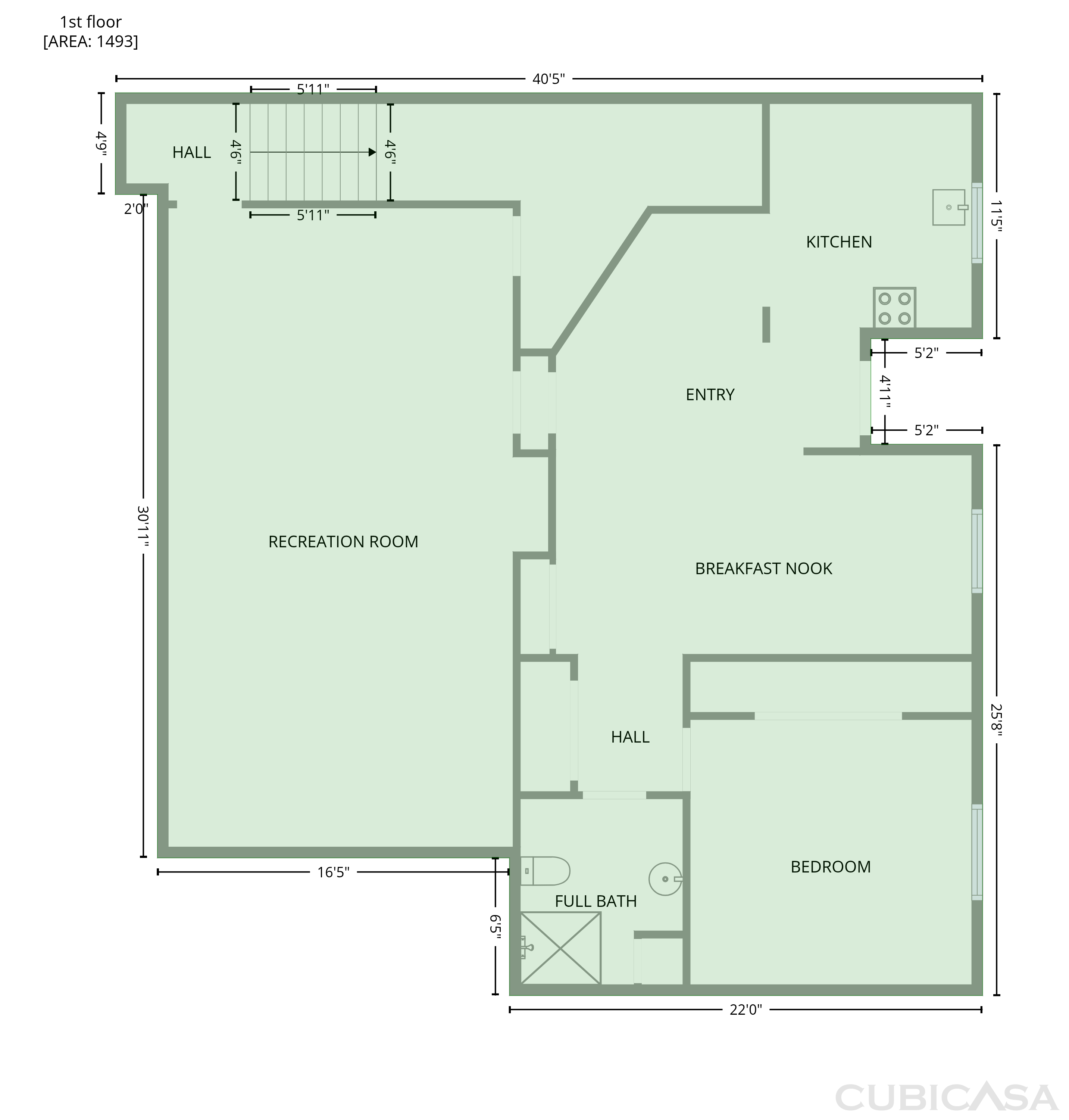 Main Floor of 302 Summer Garden Dr, Marietta, GA