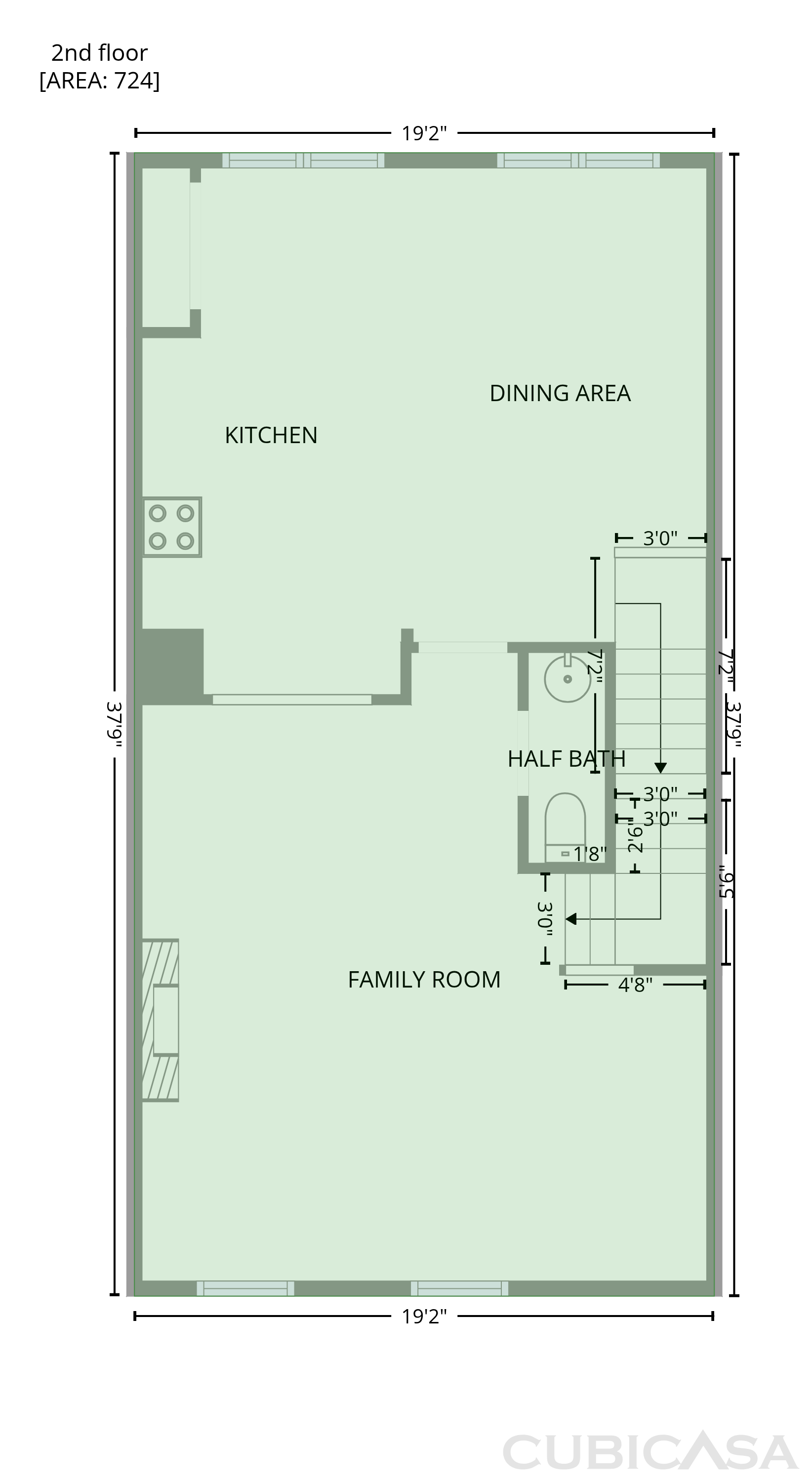 Second Floor of 6369 Redan Sq, Lithonia, GA