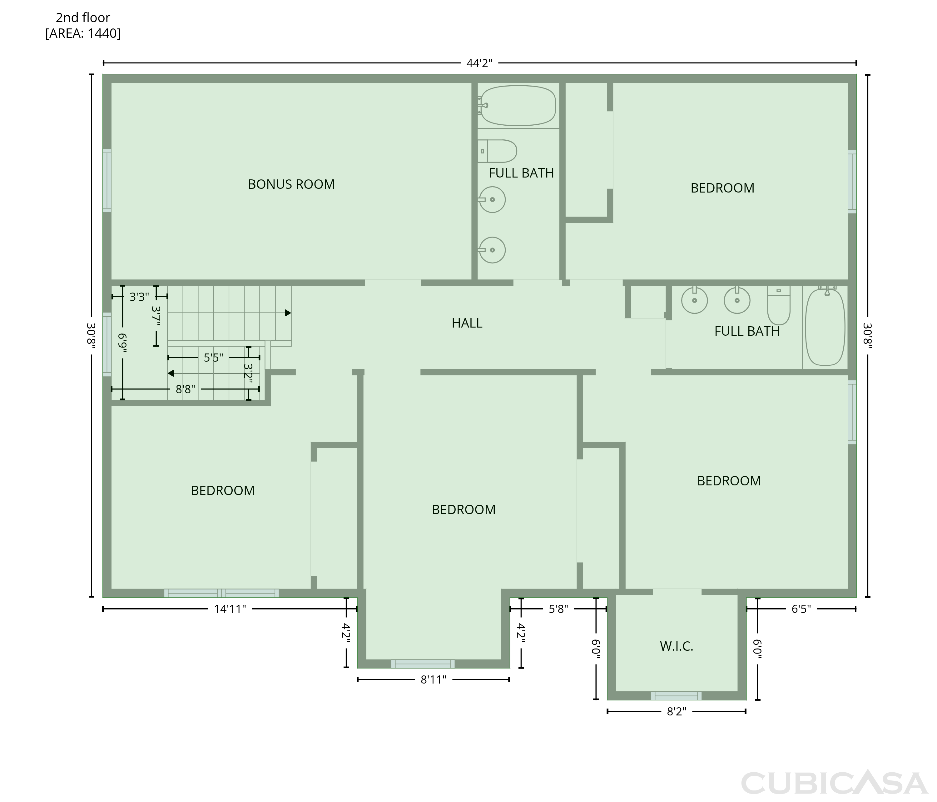 Second Floor of 149 Madison Park Dr, Lexington, SC