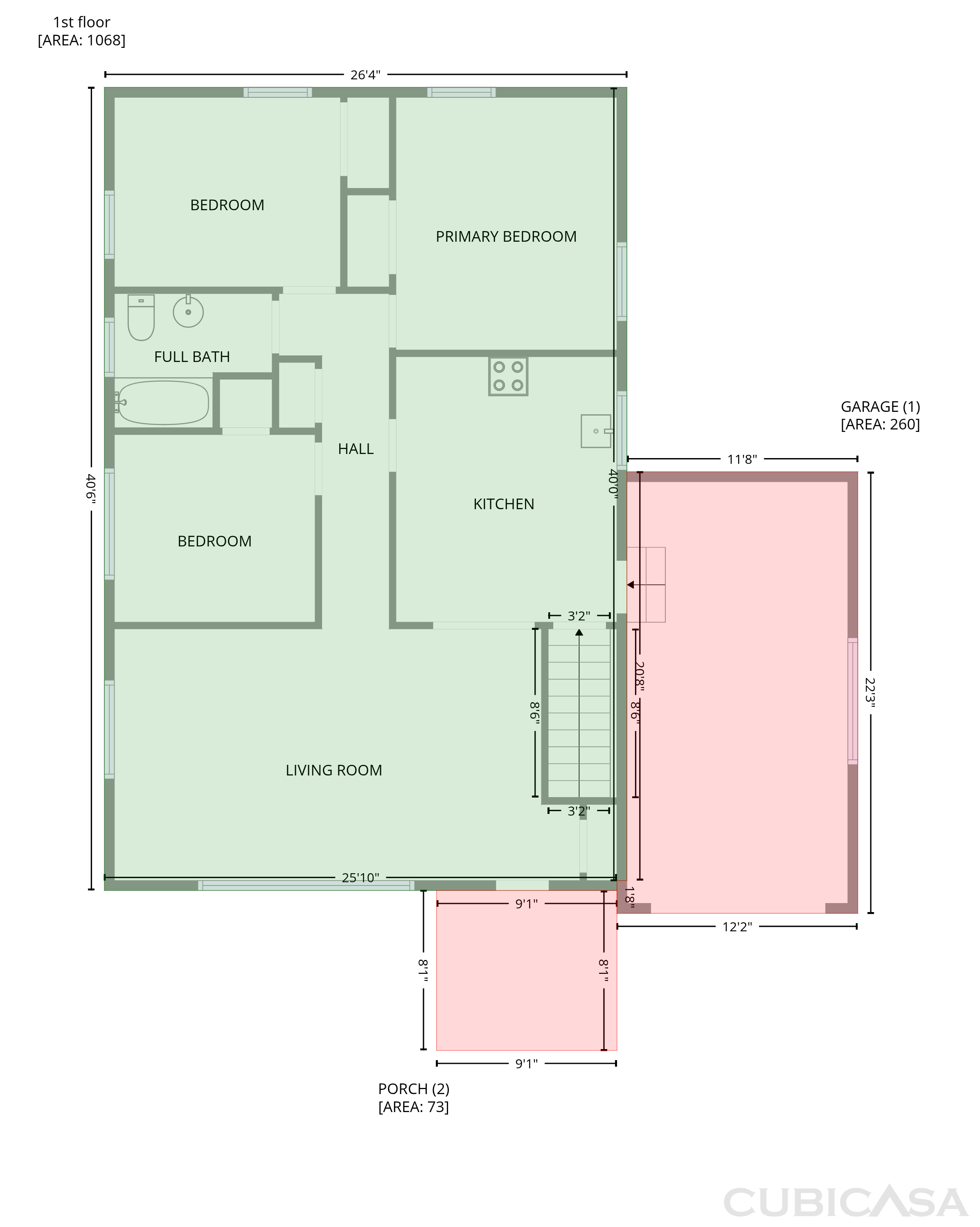 Second Floor of 4423 Tyler St NE, Columbia Heights, MN