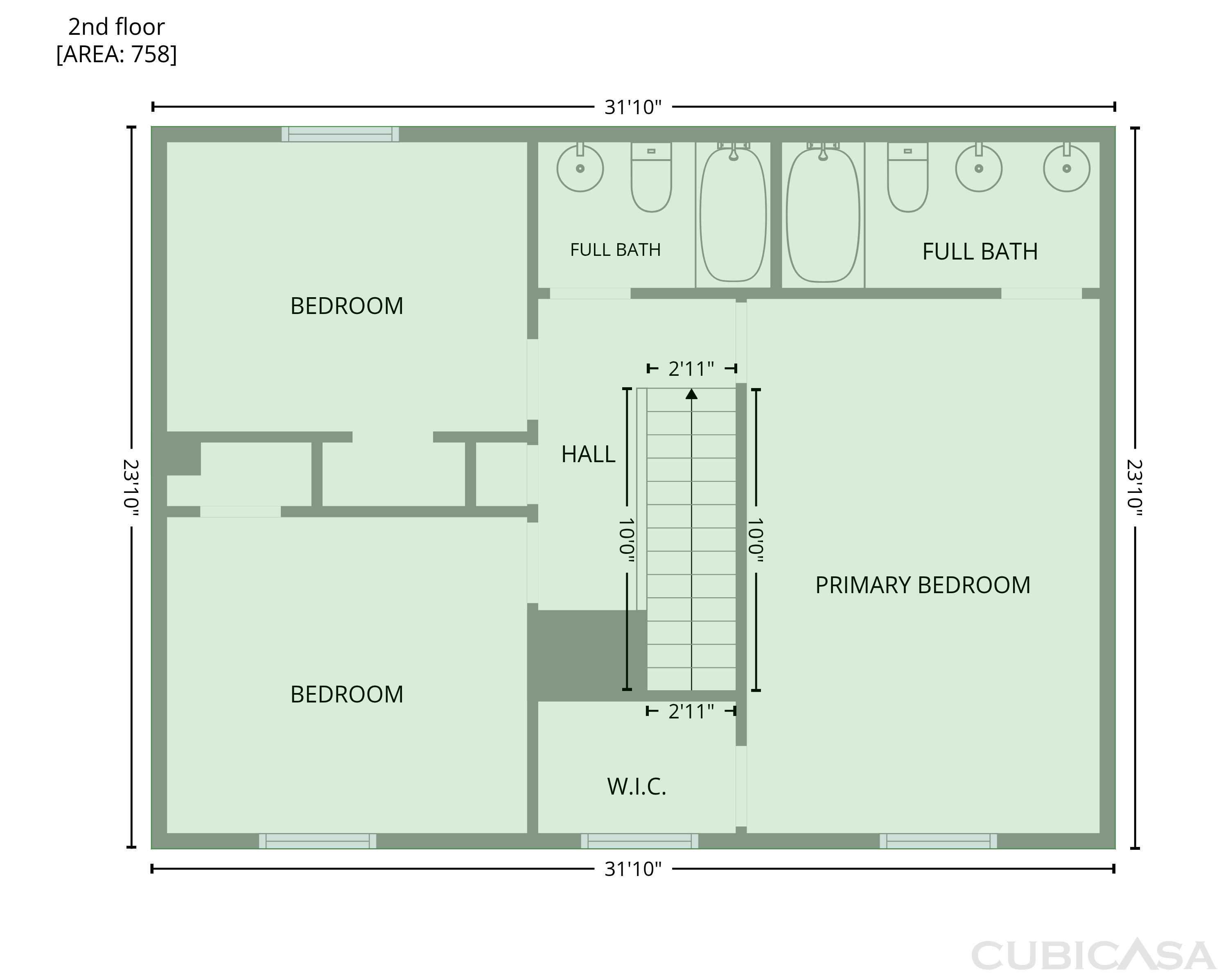 Second Floor of 2424 Sloan Dr, Charlotte, NC