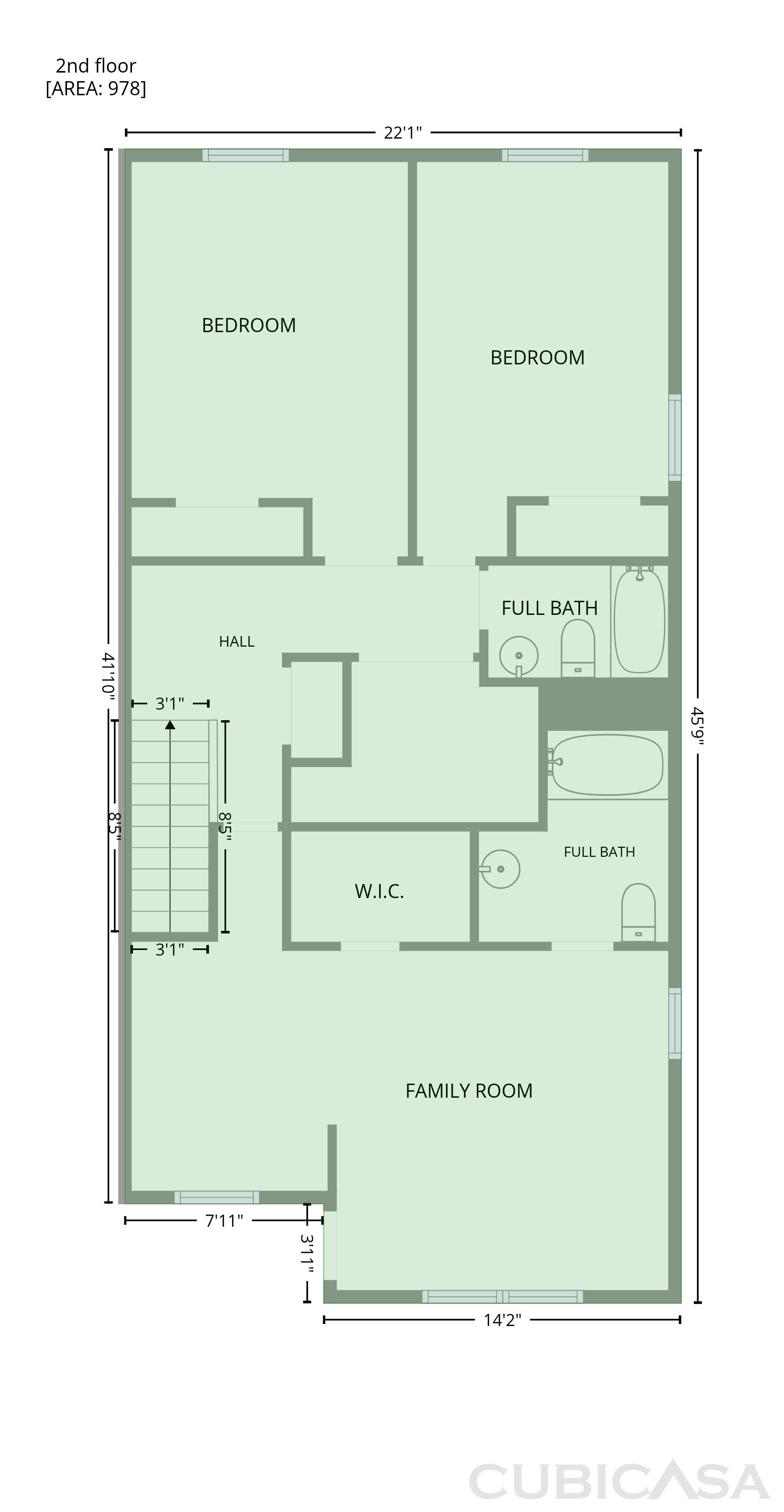 Second Floor of 7553 Rutgers Cir, Fairburn, GA