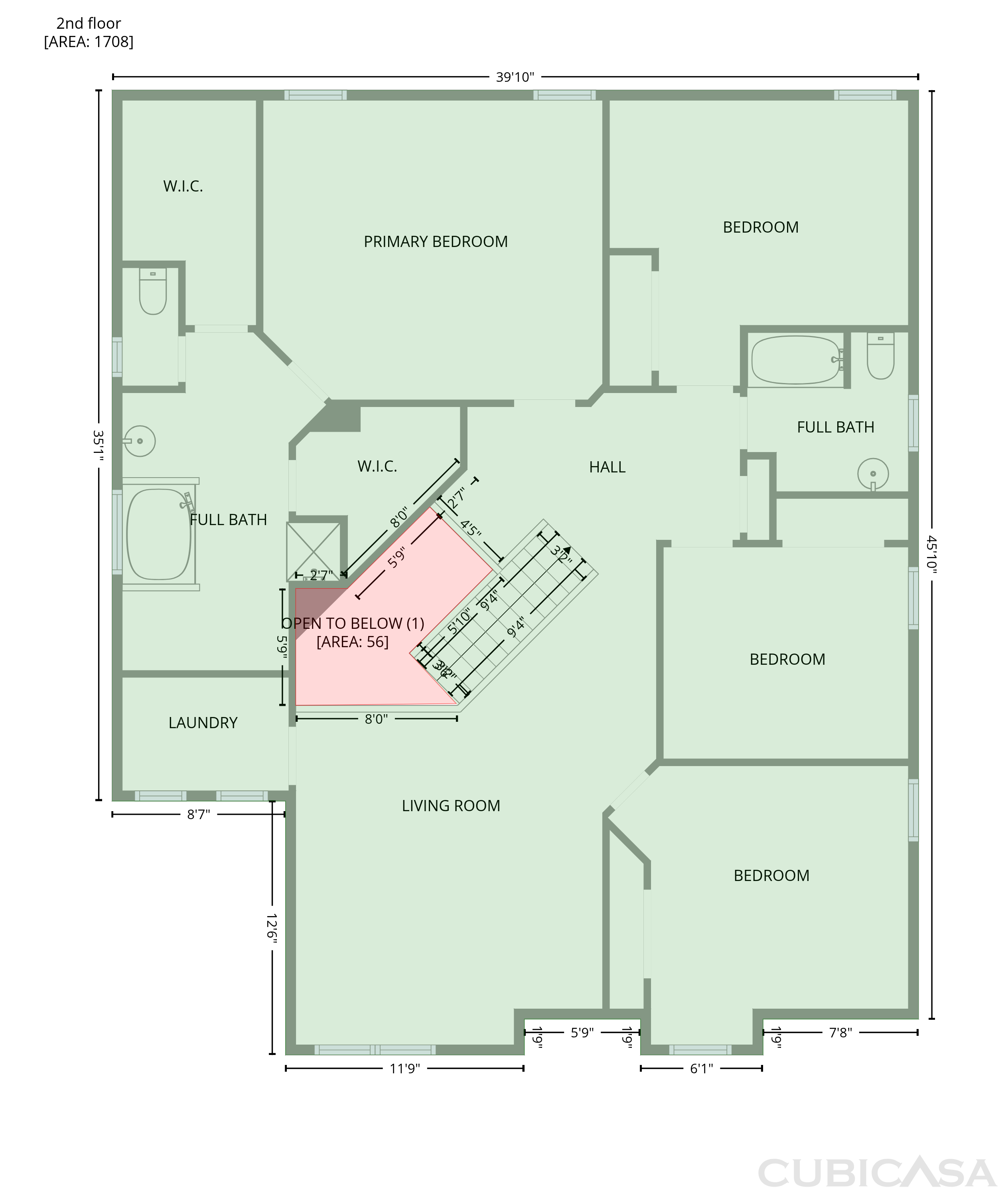 Second Floor of 2720 Kinsley Pl, Raleigh, NC