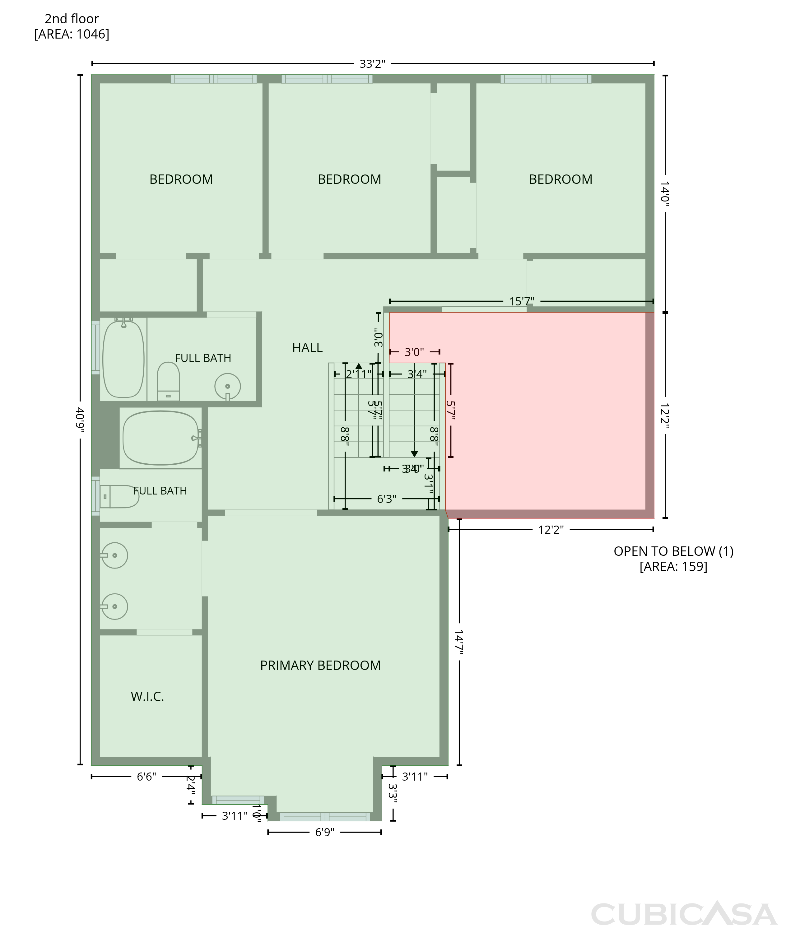 Second Floor of 3005 Calle De La Mesa, Pleasanton, CA