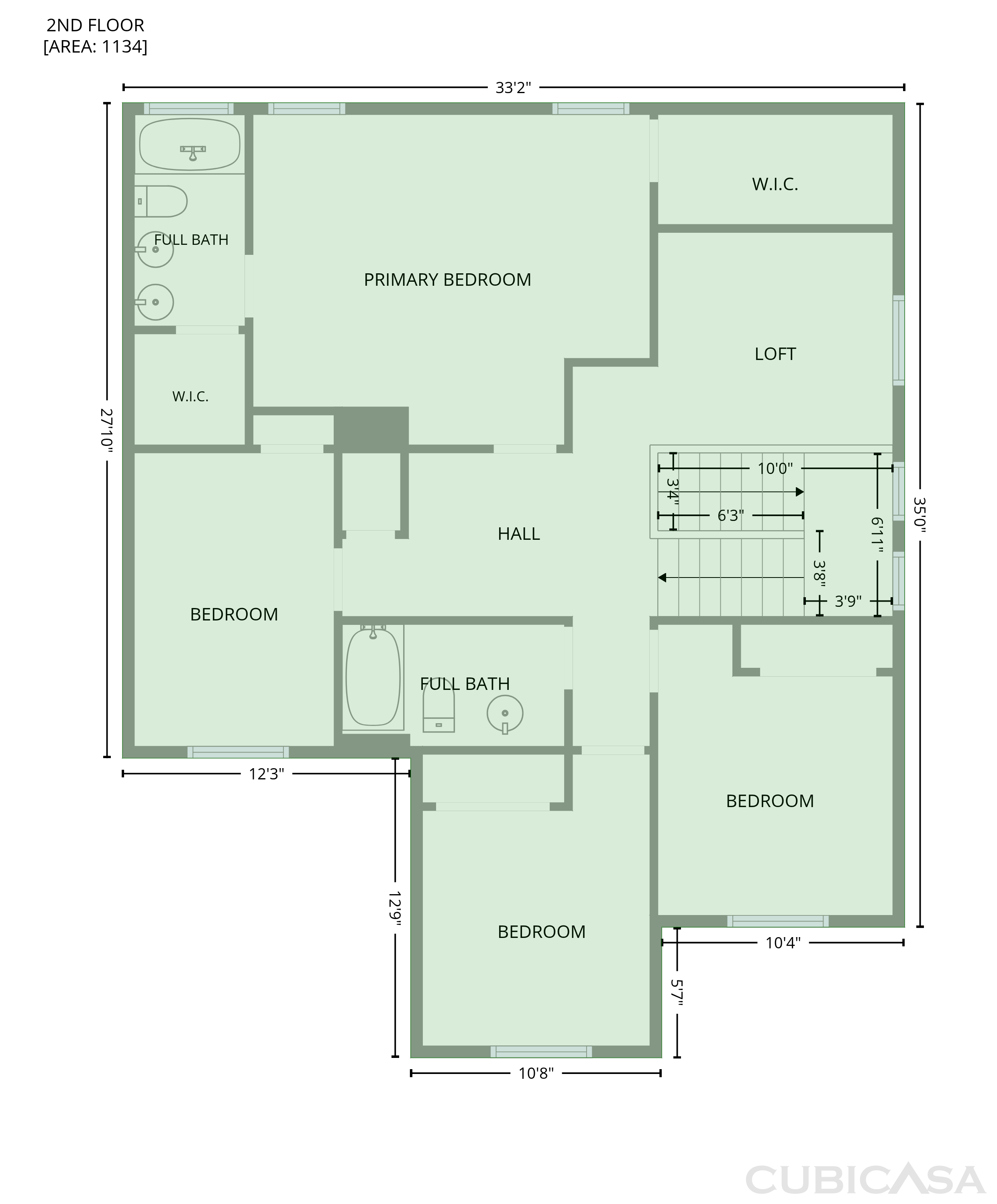 Second Floor of 2841 Swanson Ave, North Las Vegas, NV