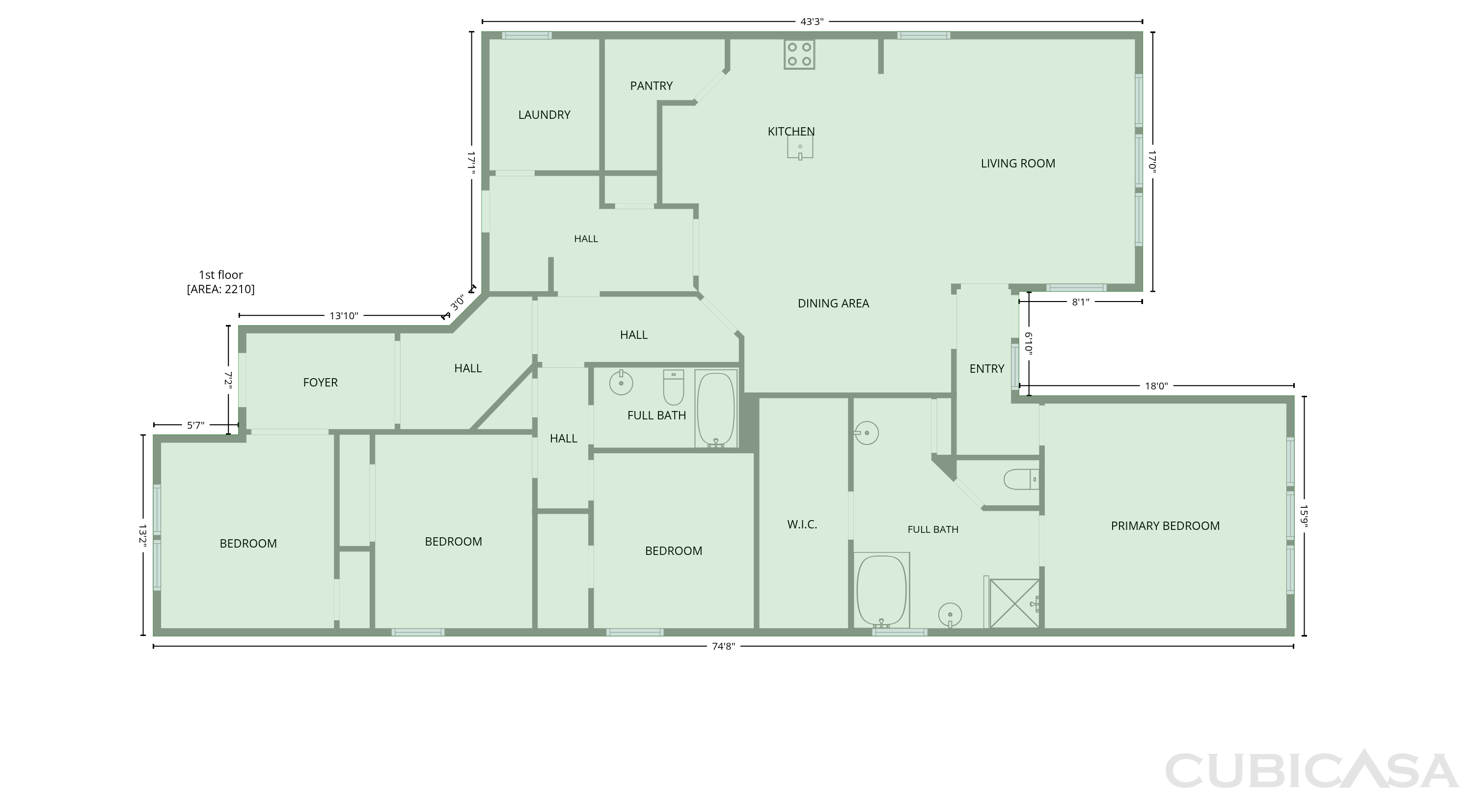 Main Floor of 3005 S College Ave, Decatur, TX