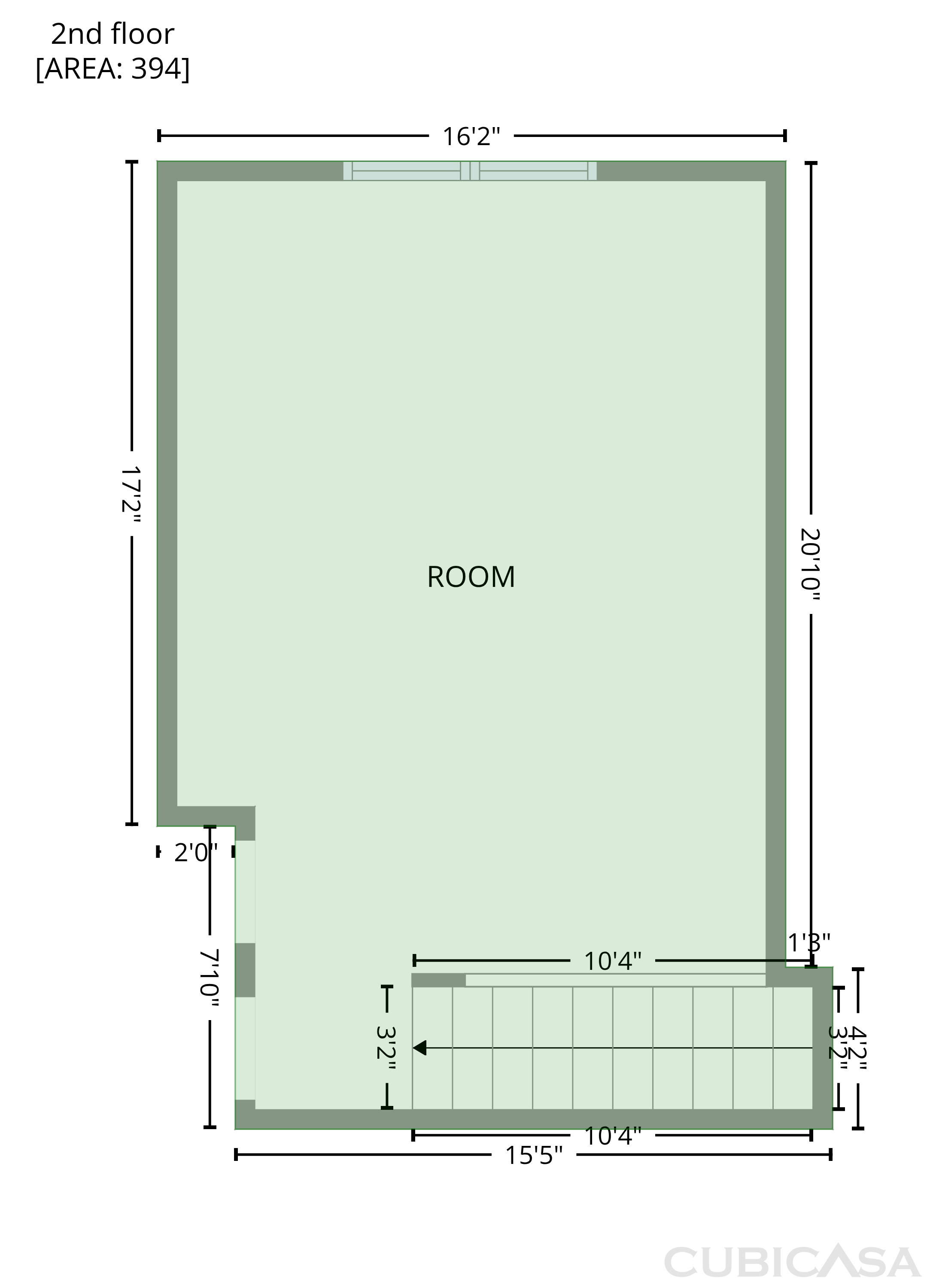 Second Floor of 3379 Morelyn Crest Cir, Orlando, FL