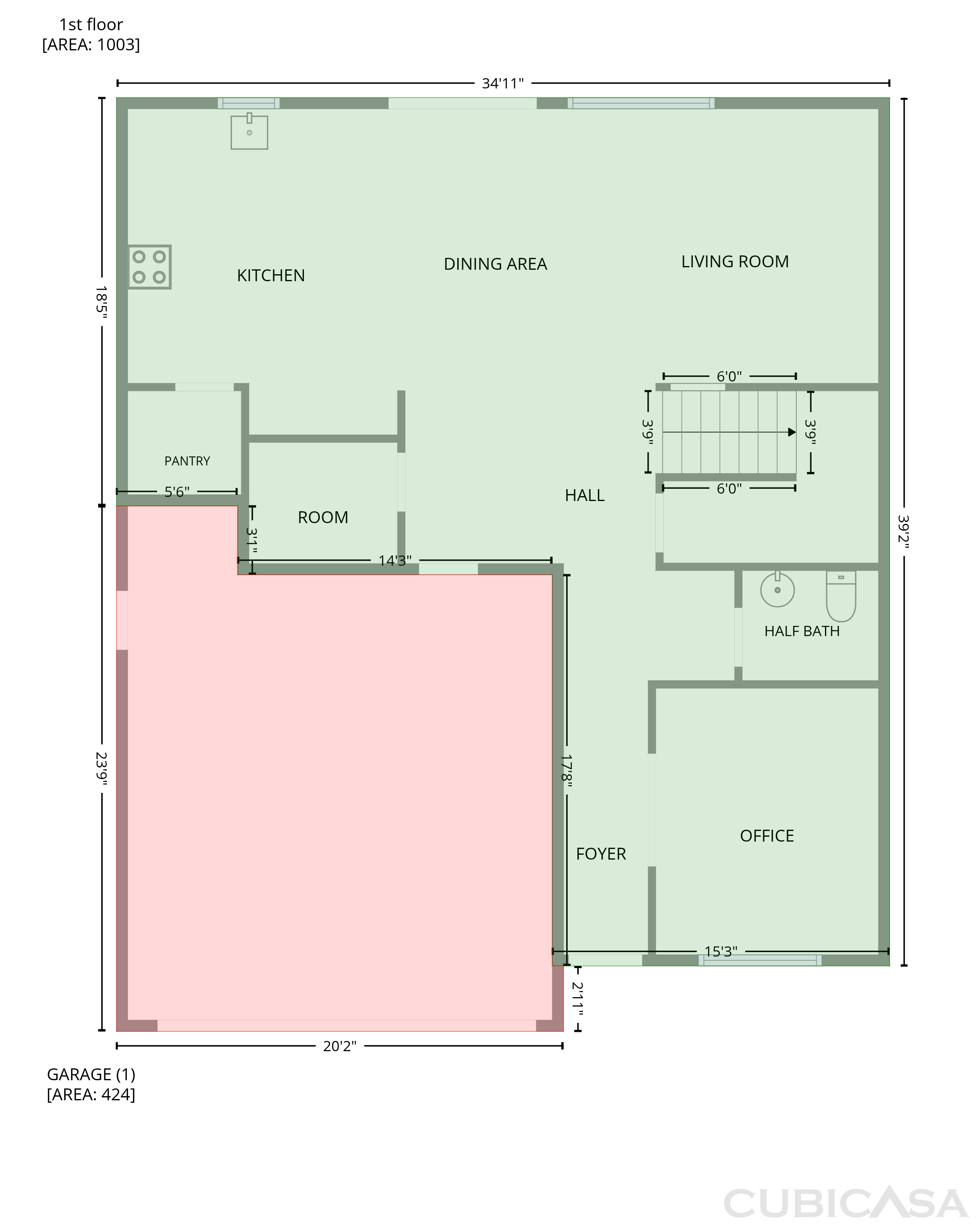 Main Floor of 11422 W Foxfire Dr, Surprise, AZ