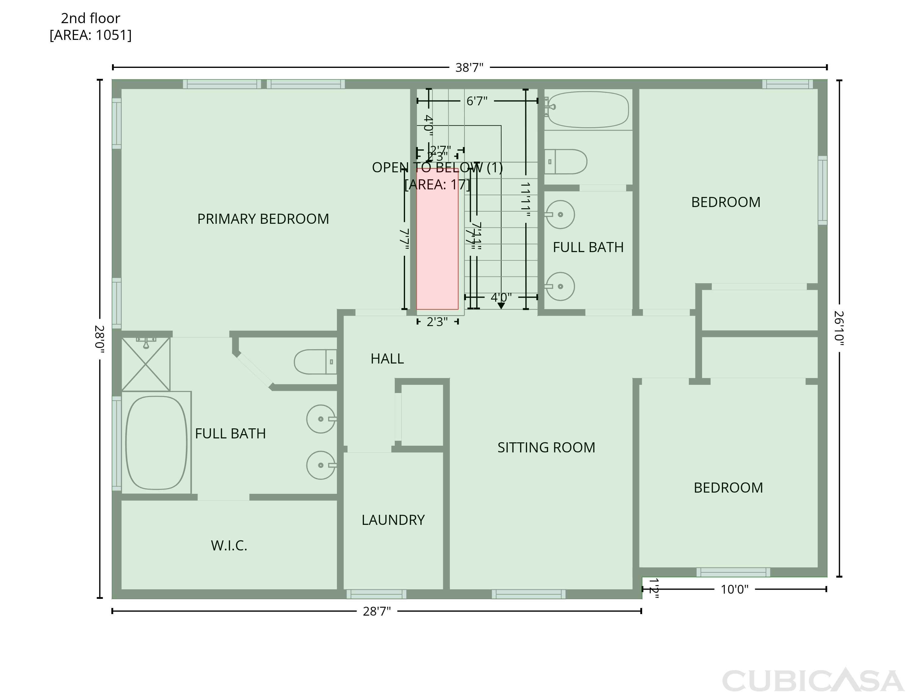 Third Floor of 4219 Dunsinane Way, Castle Rock, CO