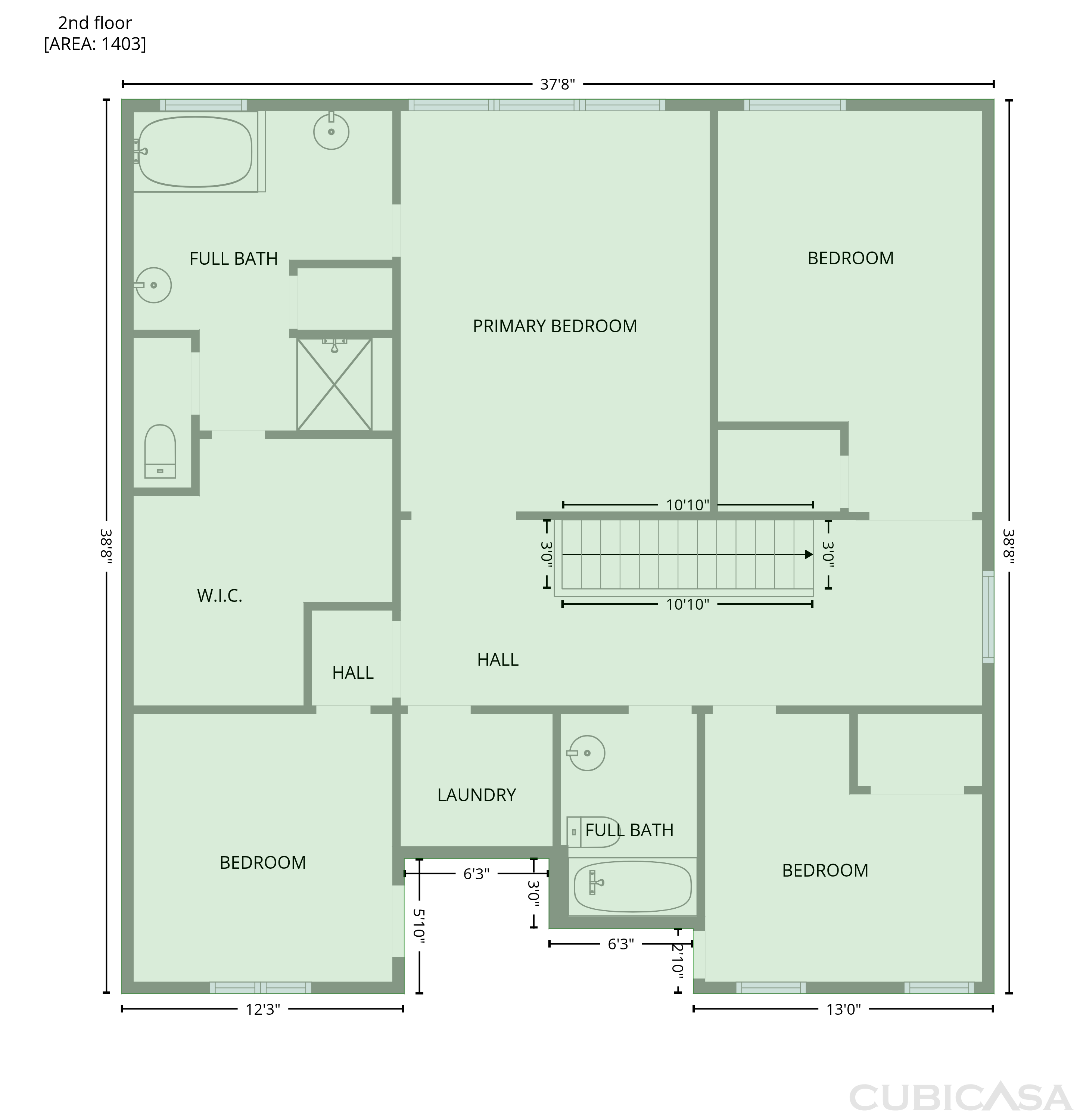 Third Floor of 4205 Goosecross Ct, Lilburn, GA