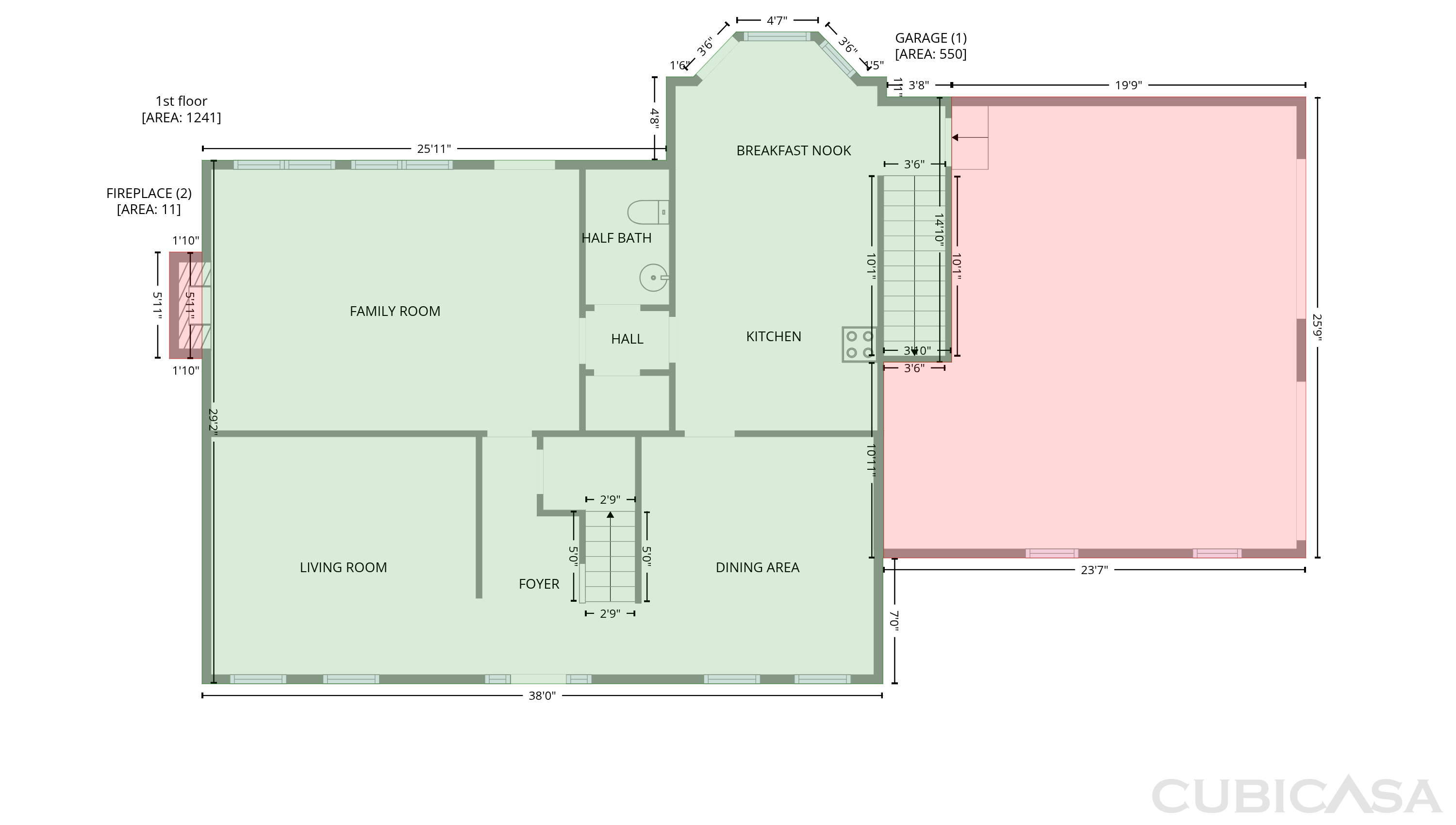 Main Floor of 125 Yates Dr, Fayetteville, GA