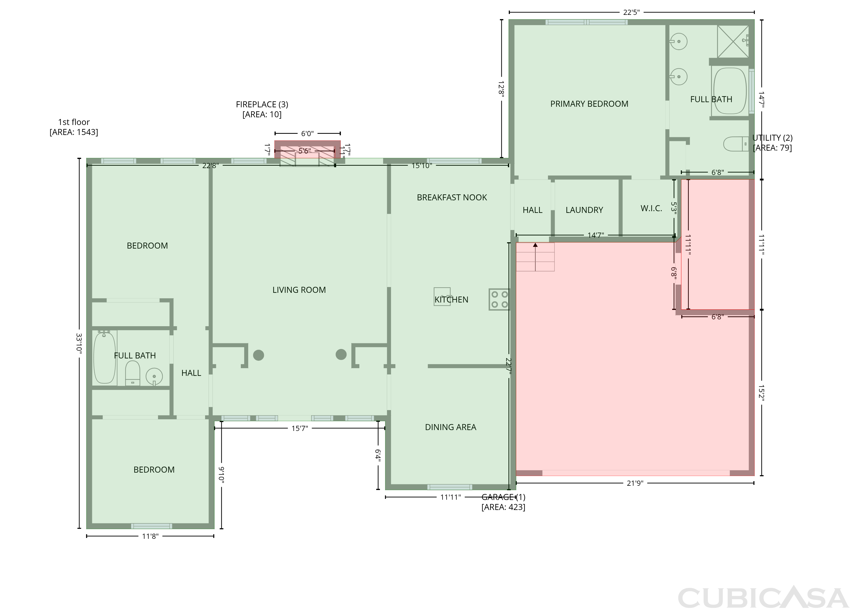 Main Floor of 107 Nathan Dr, Owens Cross Roads, AL