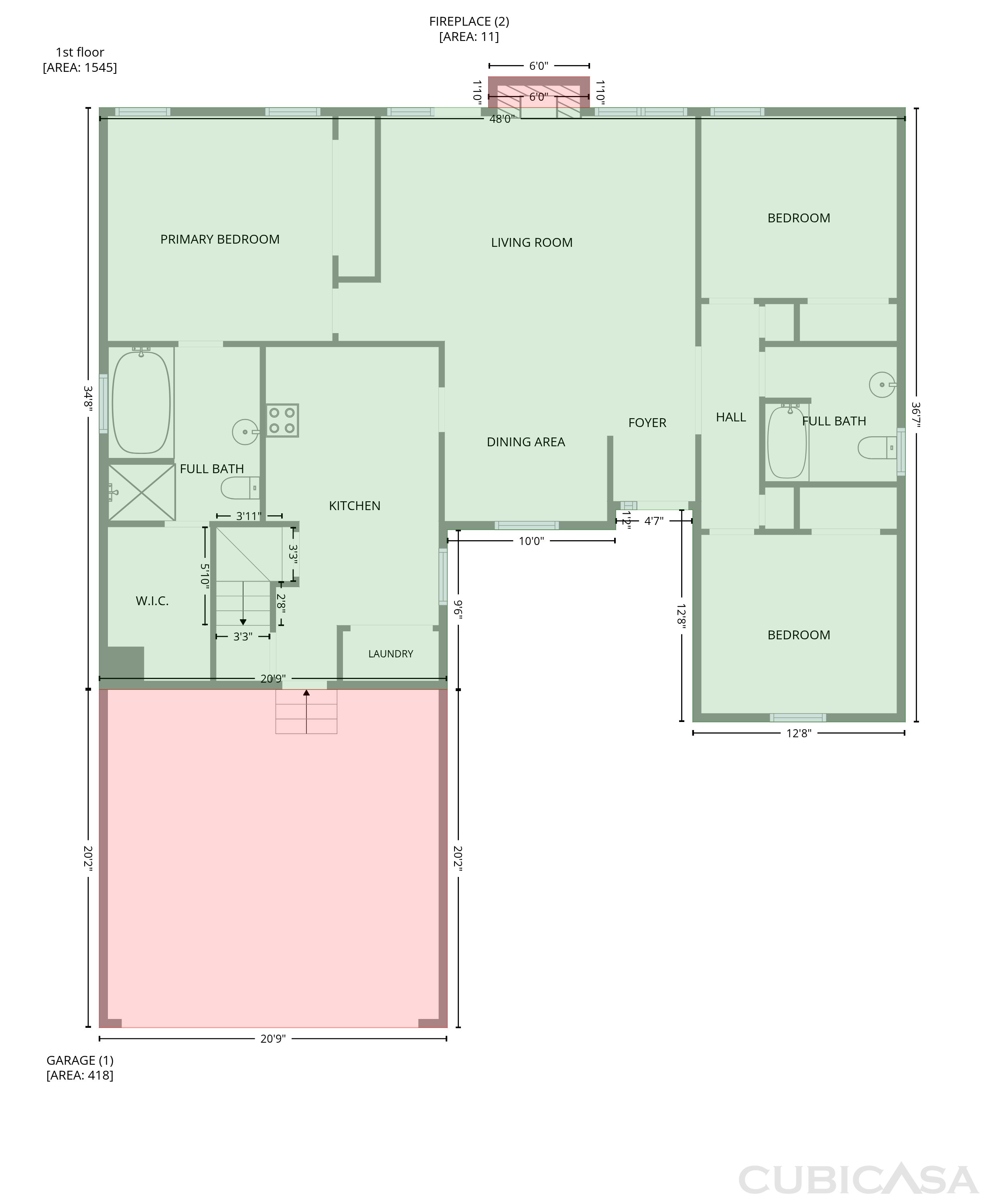 Main Floor of 503 Plateau Dr, Greenville, NC