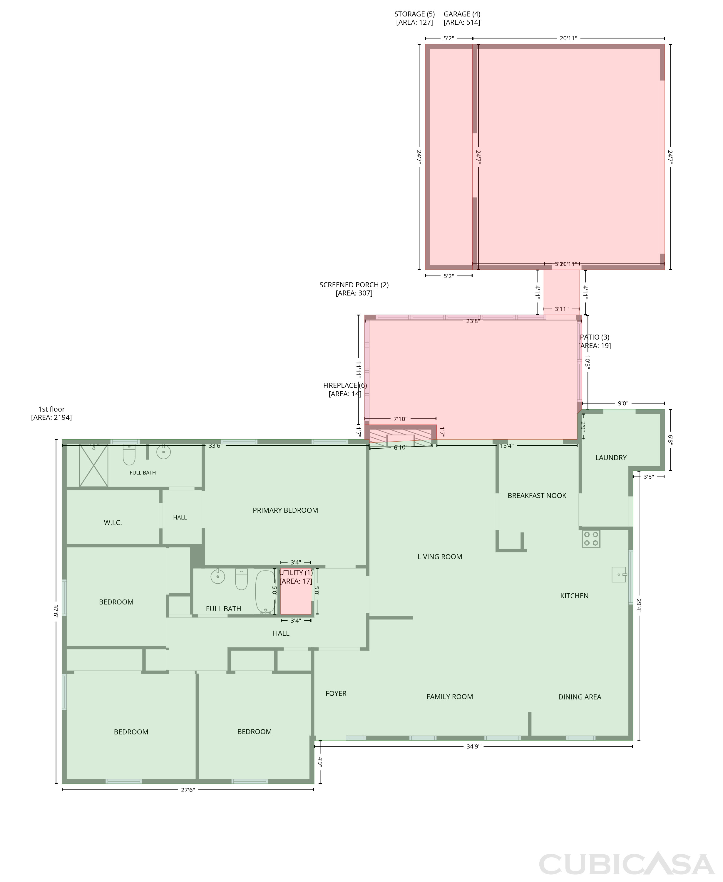 Main Floor of 4704 Benridge Ln, Charlotte, NC