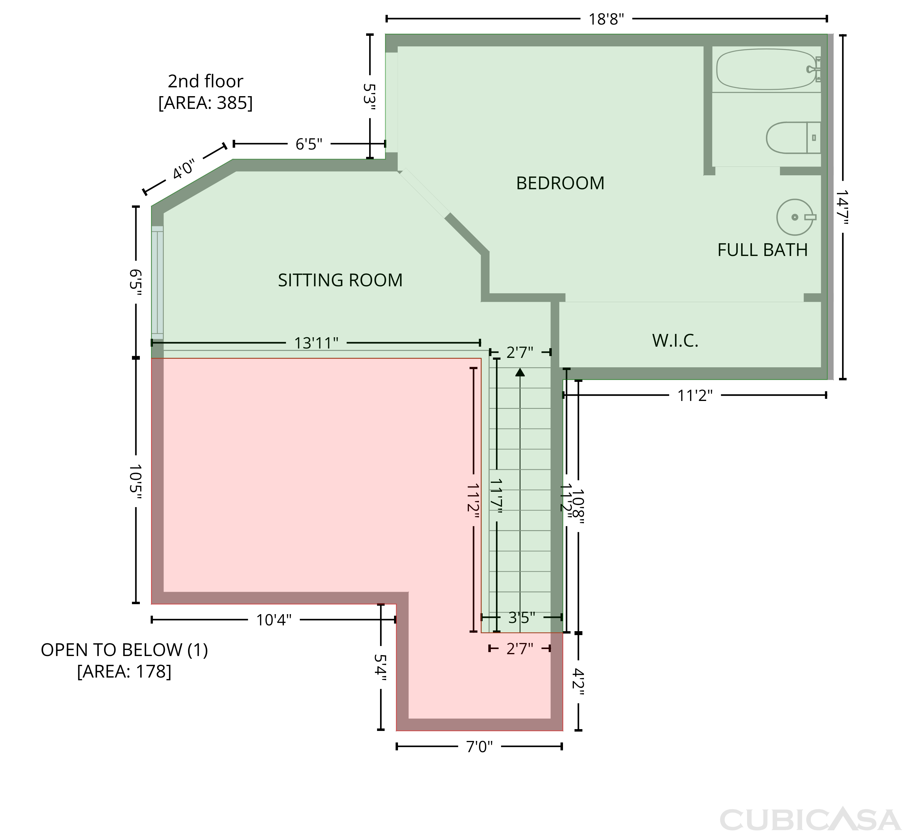 Second Floor of 4242 N Capistrano Dr, Dallas, TX