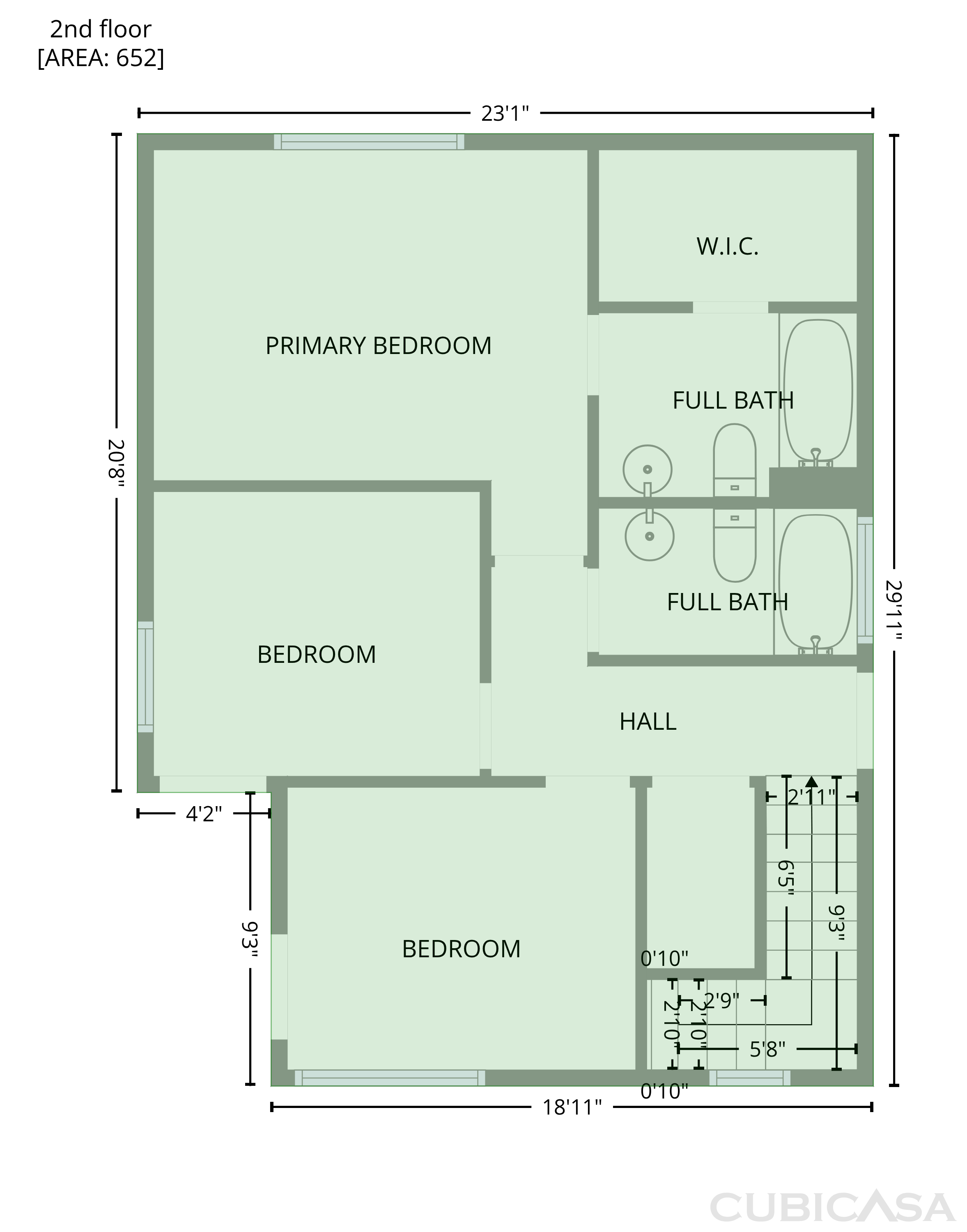 Floor 4 of 2219 Rolling Oak Dr, Indianapolis, IN