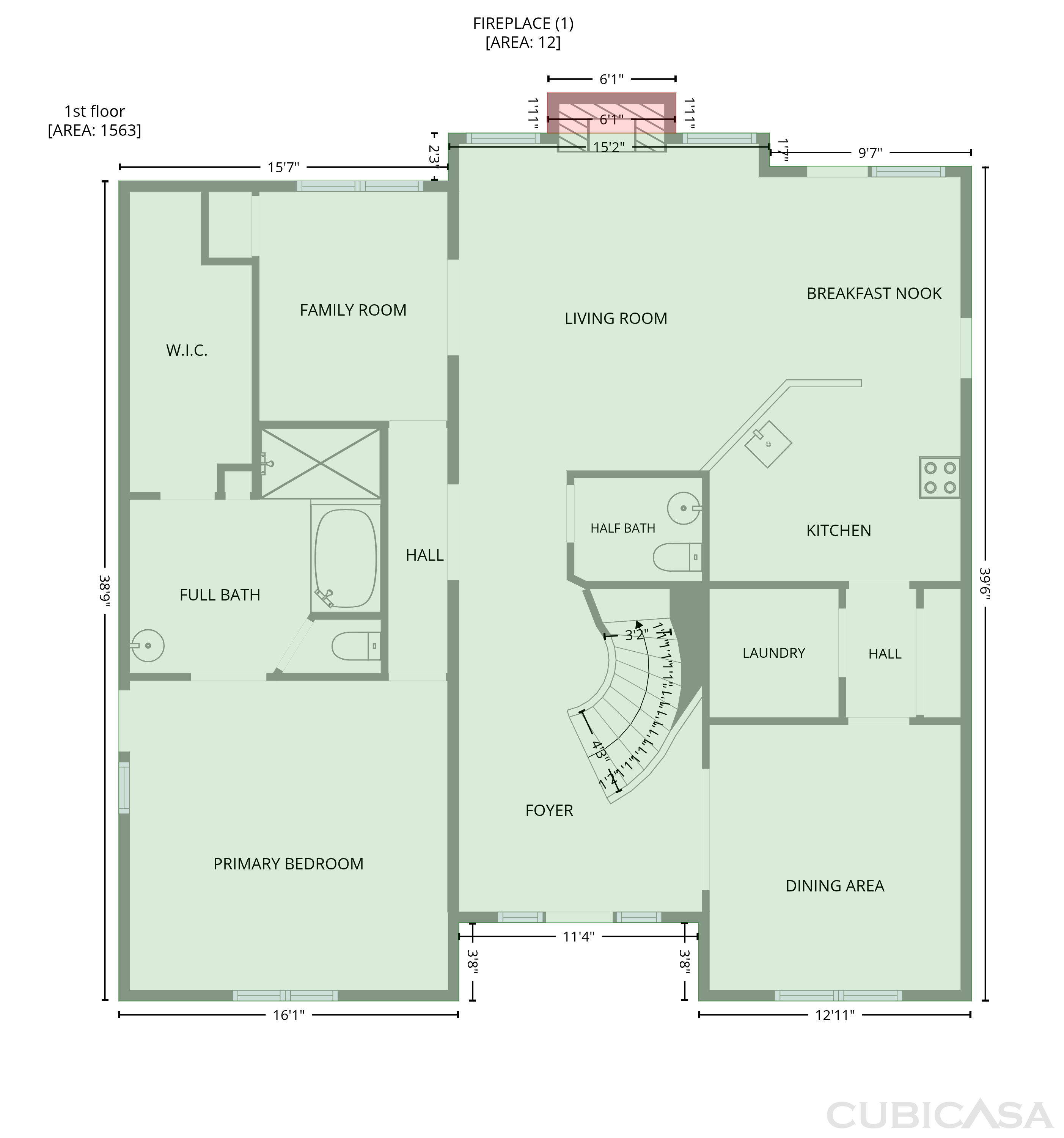Main Floor of 107 Yankee Ct, Rockwall, TX