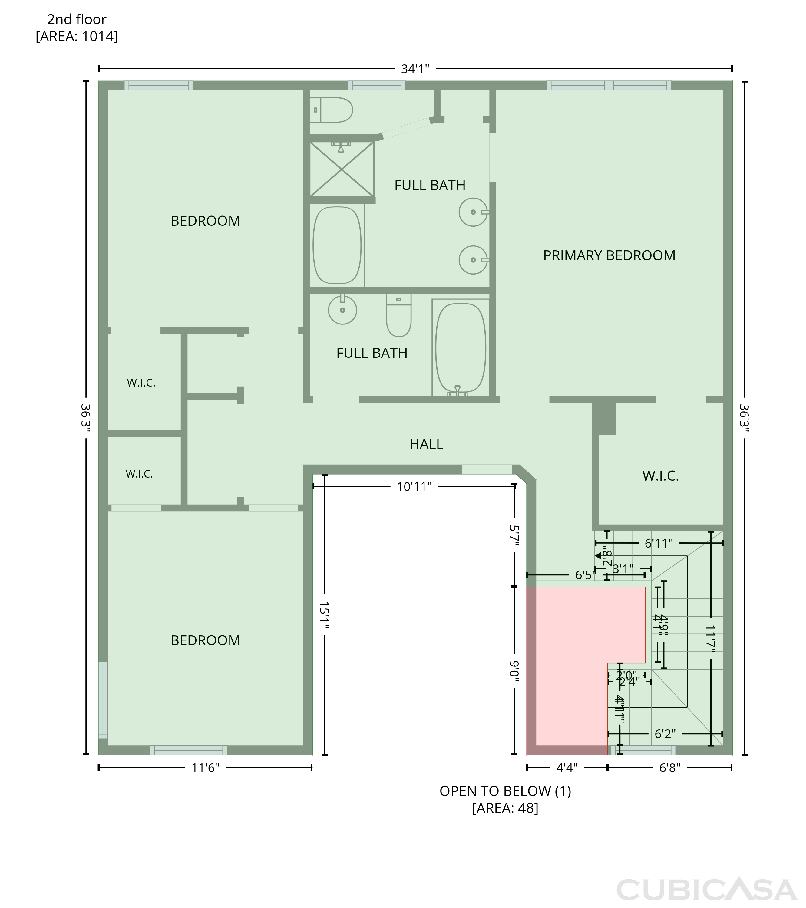 Second Floor of 4809 Harvest Moon Ct, Summerville, SC