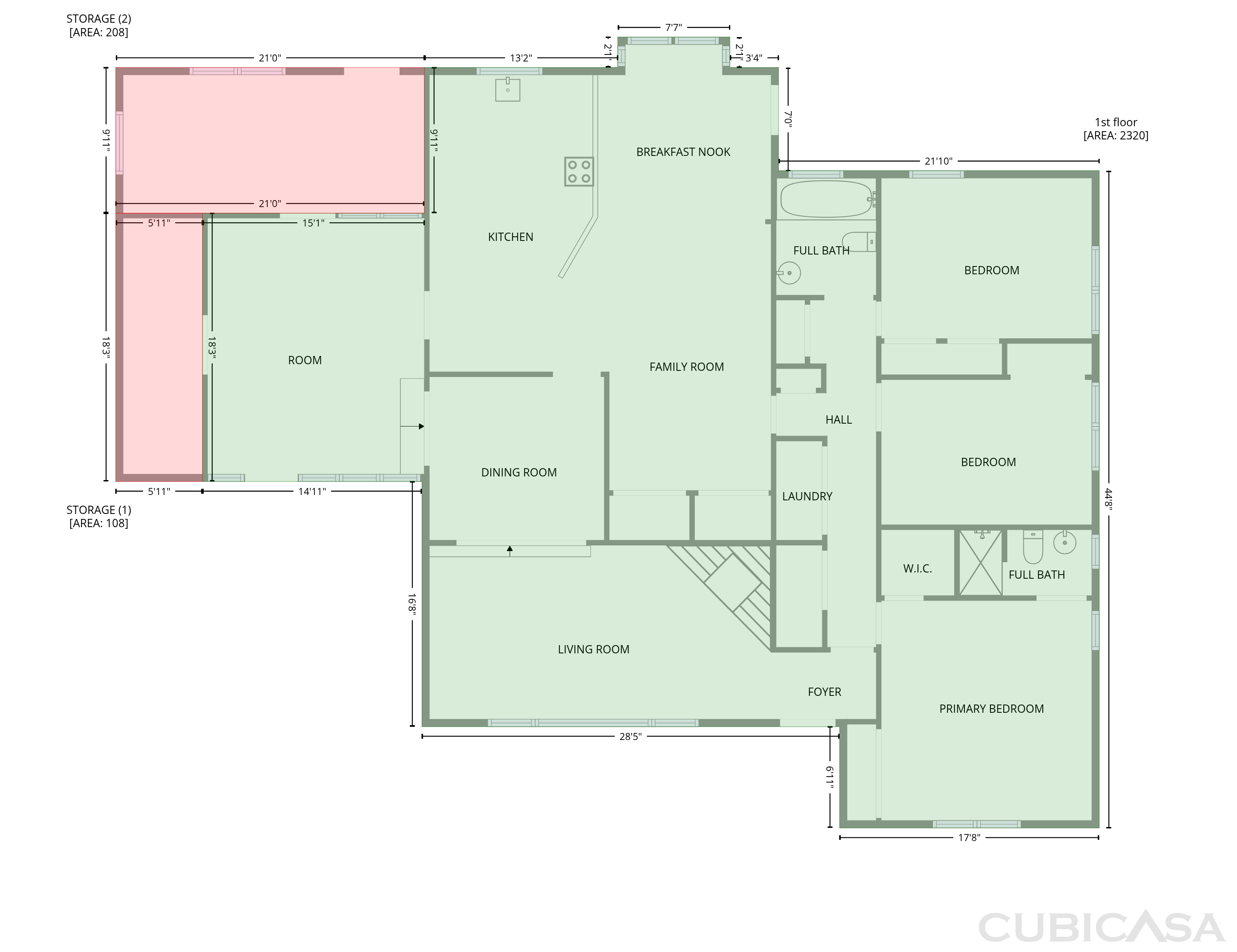 Main Floor of 6456 Yorkshire Dr, Columbia, SC
