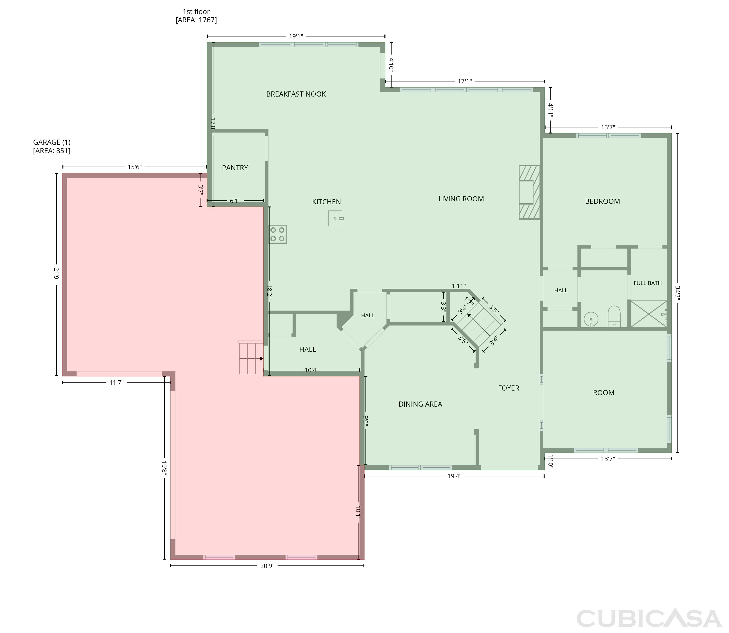 Main Floor of 3241 Chase Point Dr, Franklin, TN