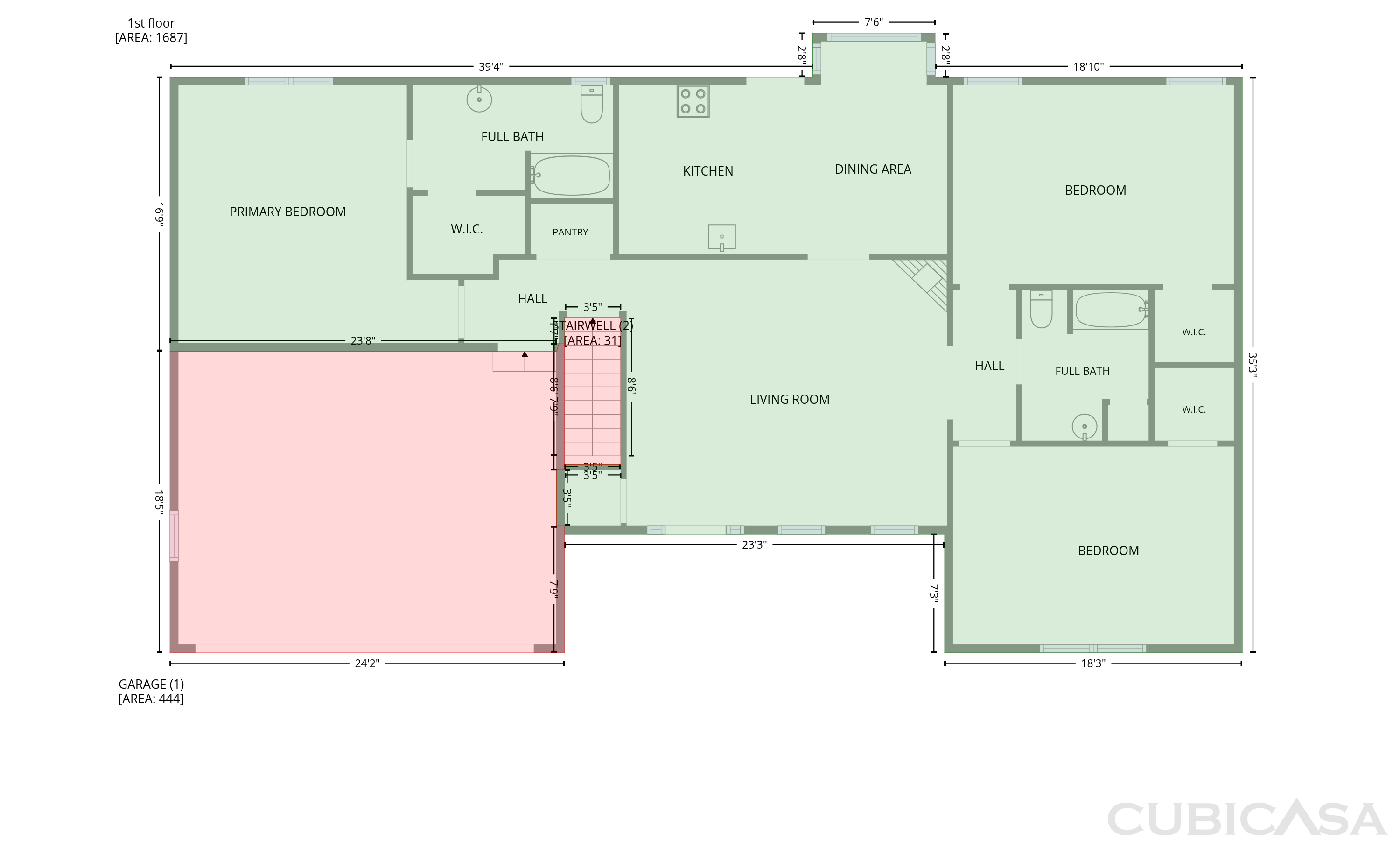 Second Floor of 120 Young Deer Dr, Dahlonega, GA