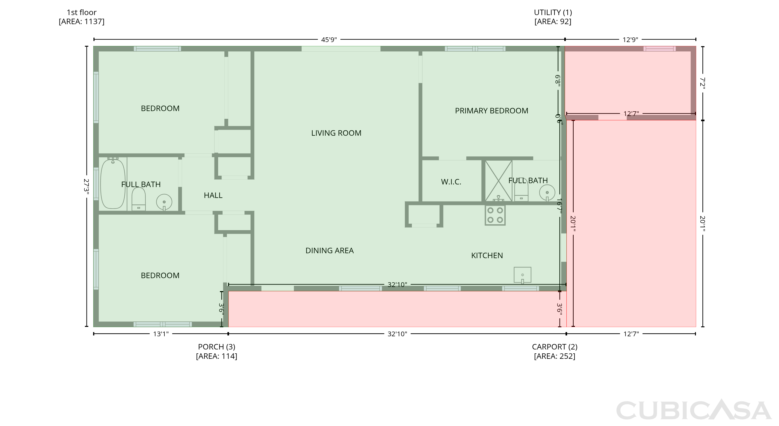 Main Floor of 7314 Boice St, Orlando, FL