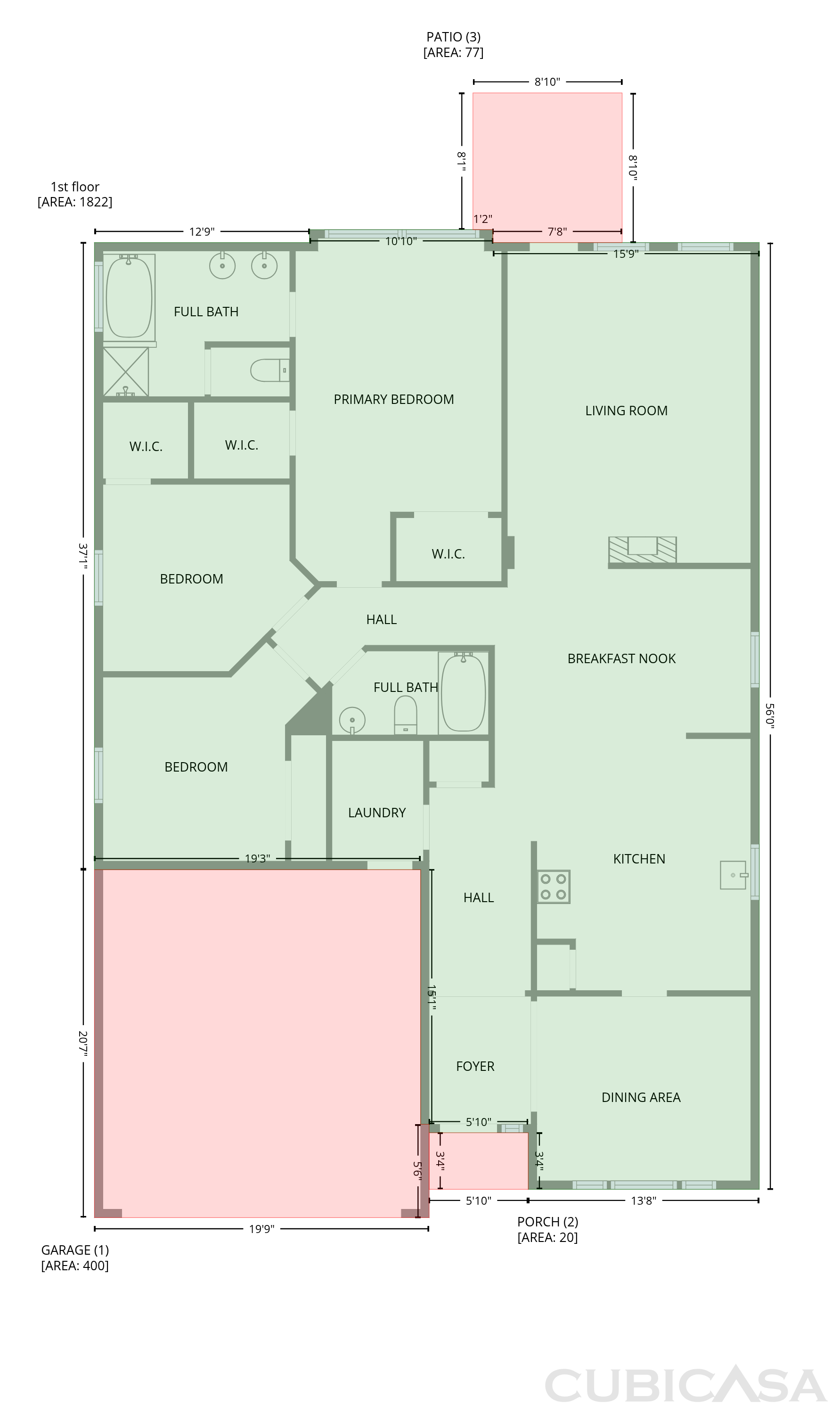 Main Floor of 3014 Country Boy Ct, Spring, TX