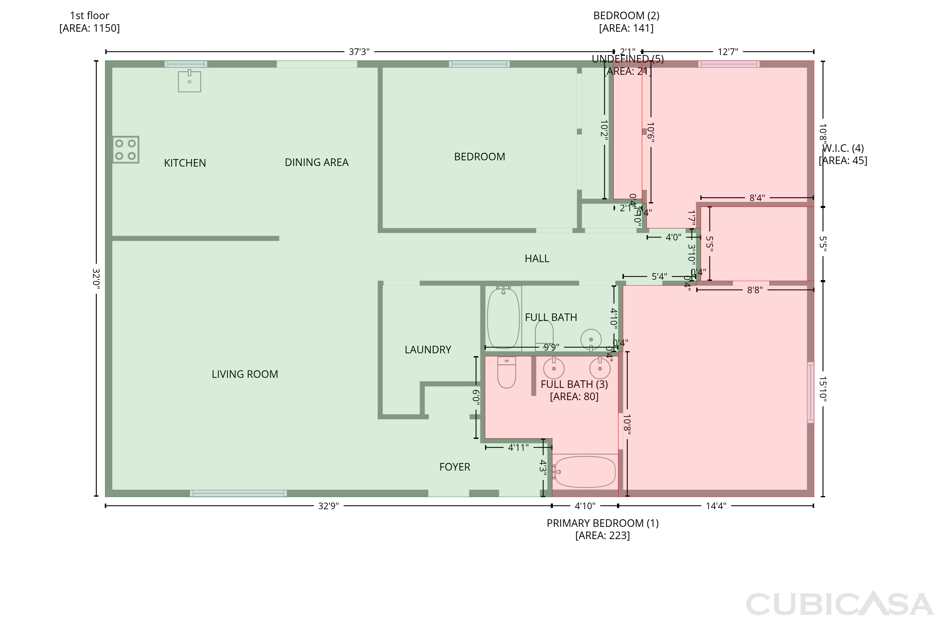 Main Floor of 364 Melissa St, Camano Island, WA