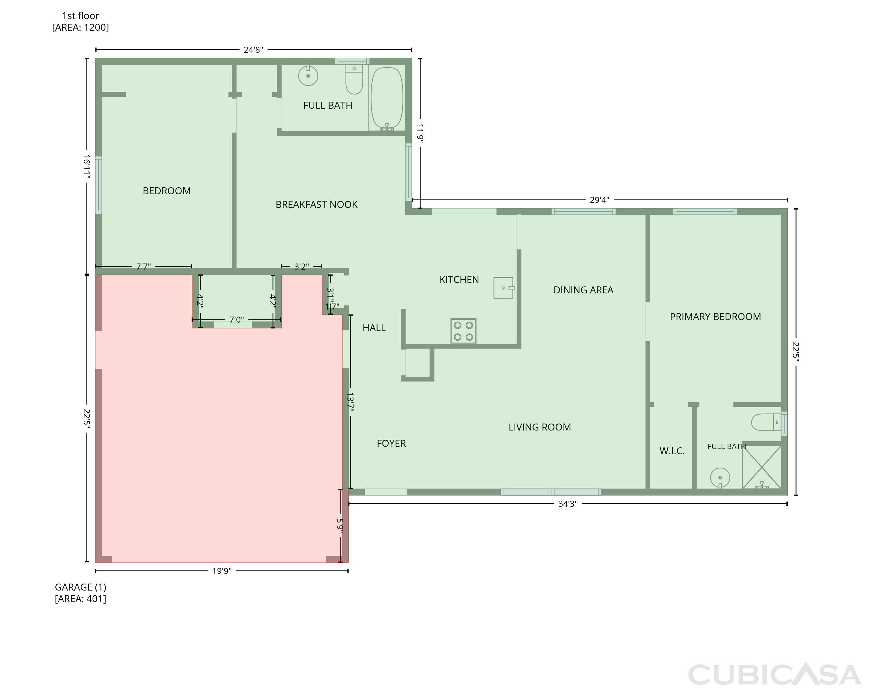 Main Floor of 108 Camino Cir, Ormond Beach, FL
