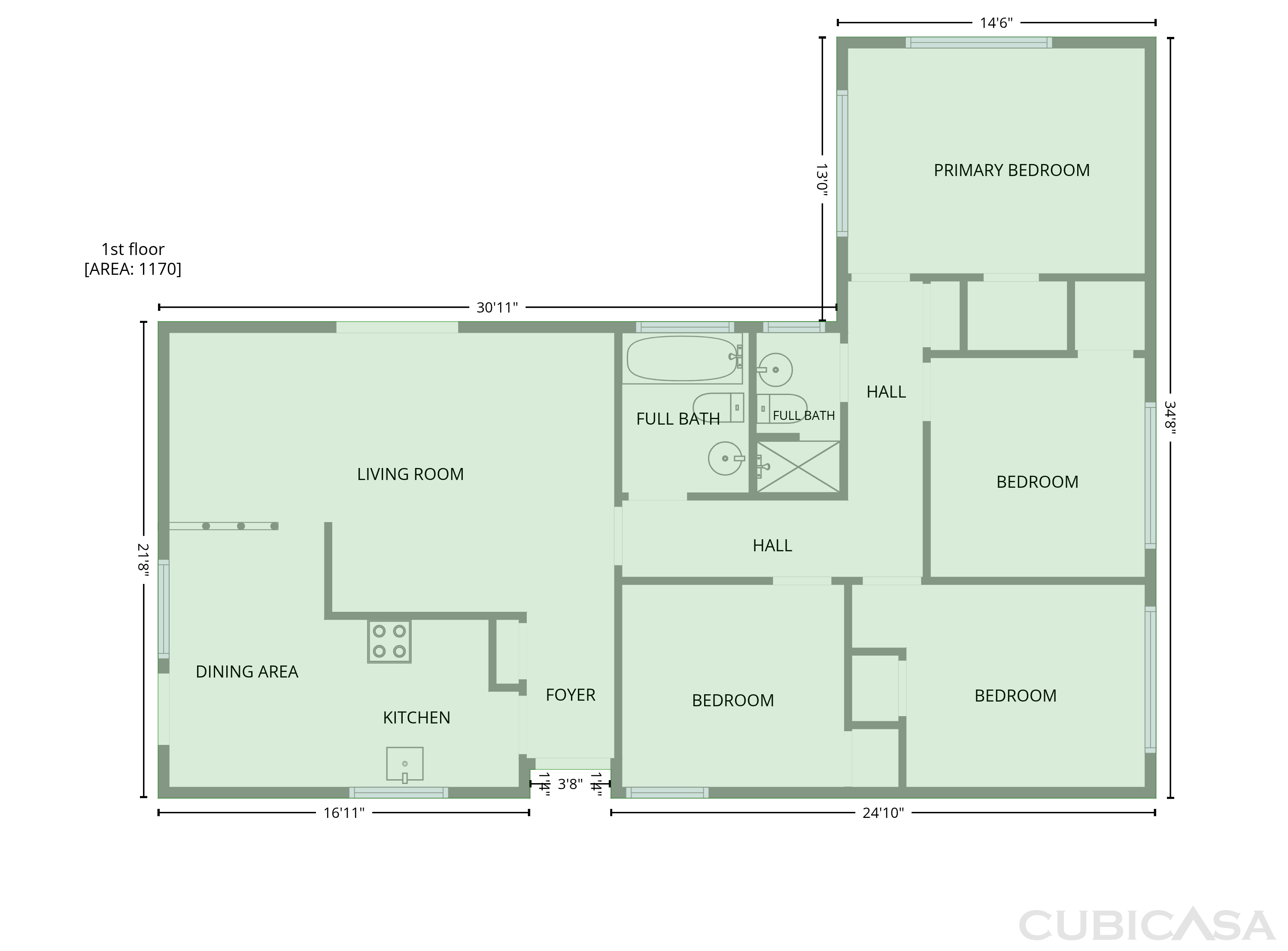Main Floor of 17138 Gumbiner Dr, La Puente, CA